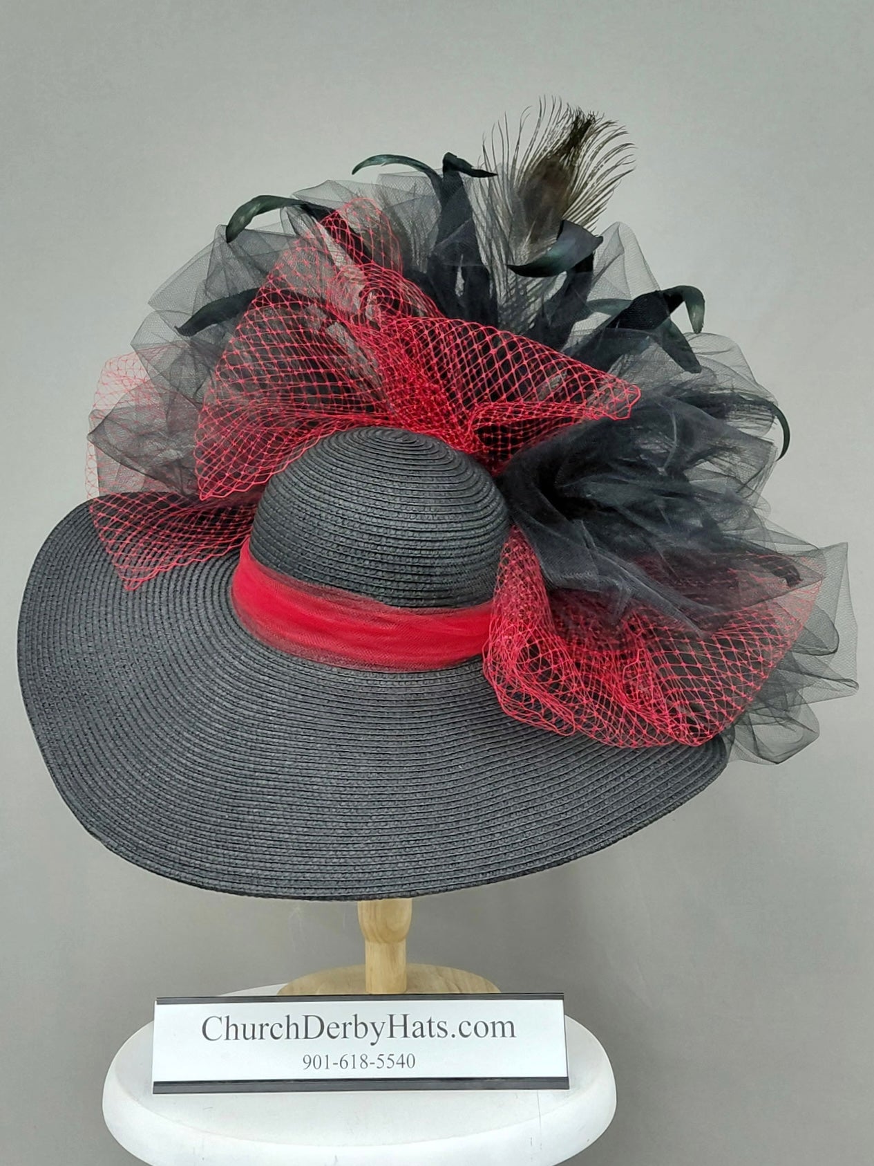 Check Mate - Kentucky Derby Hat - Church Hat