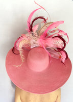 Rachel Faye Pink Kentucky Derby Hat