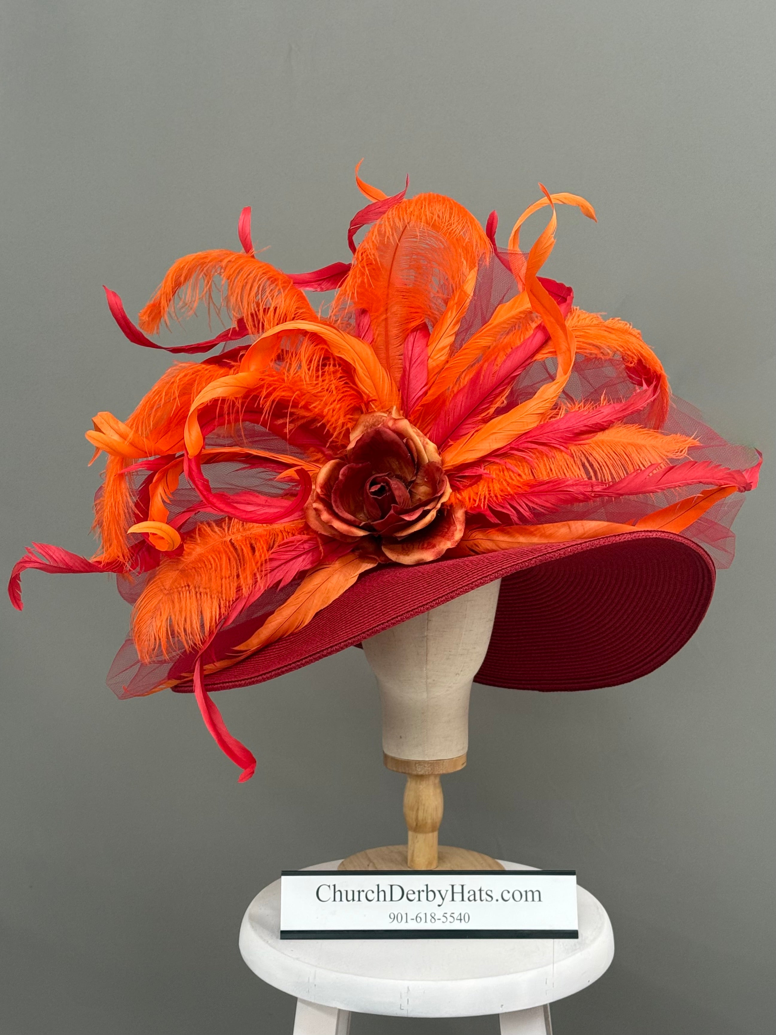 Just Like Fire - Kentucky Derby Hat