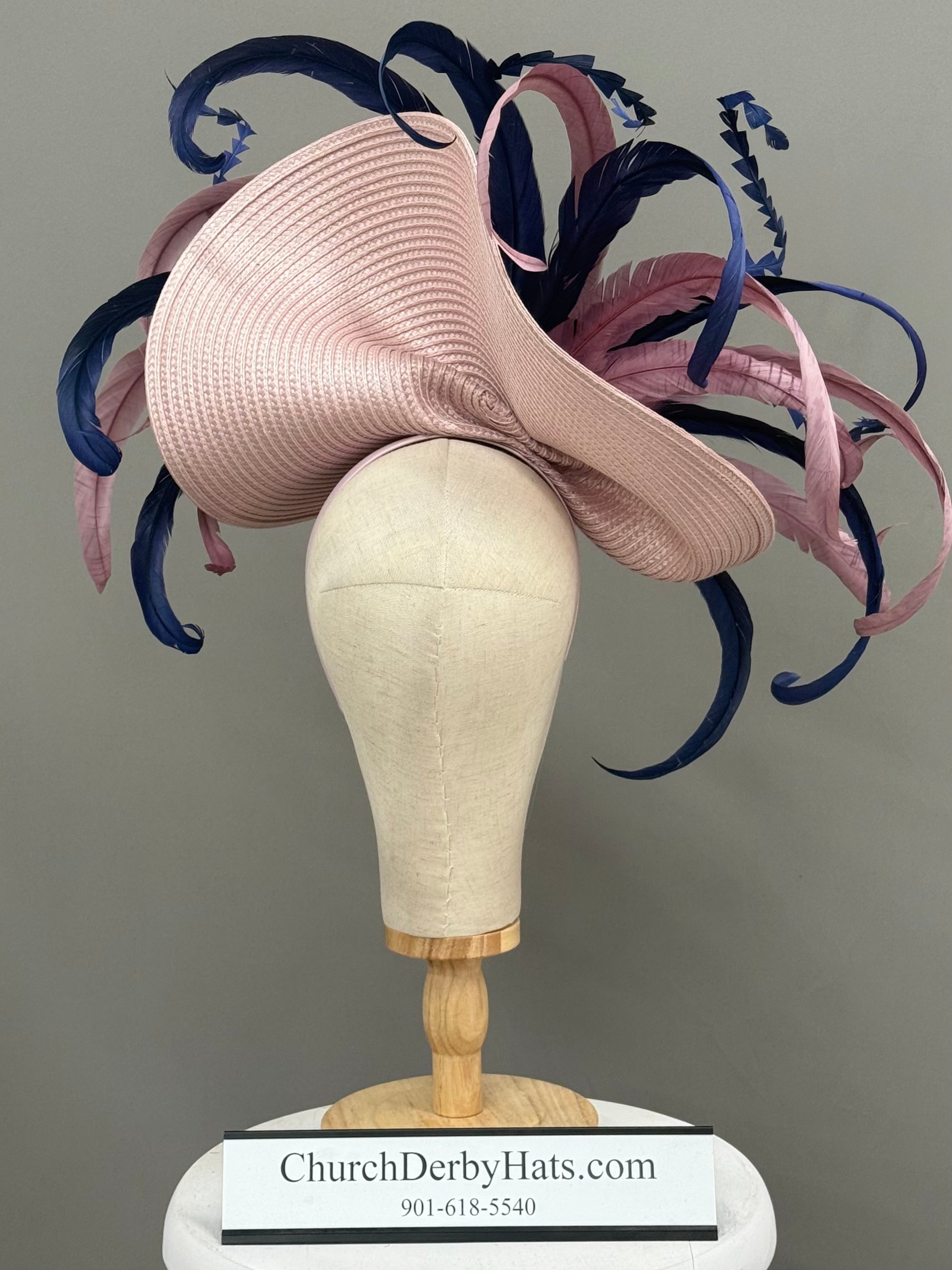 Orpa Fascinator on Headband
