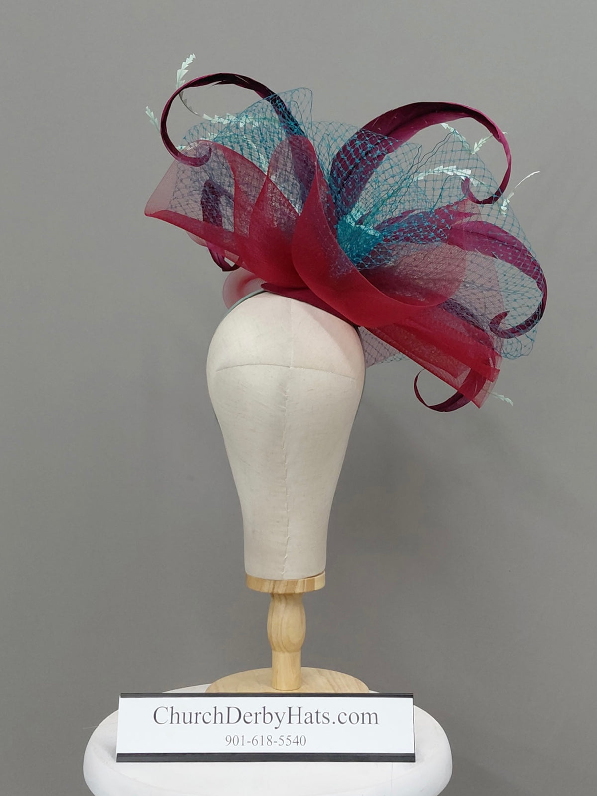 Jazmine Fascinator on Headband