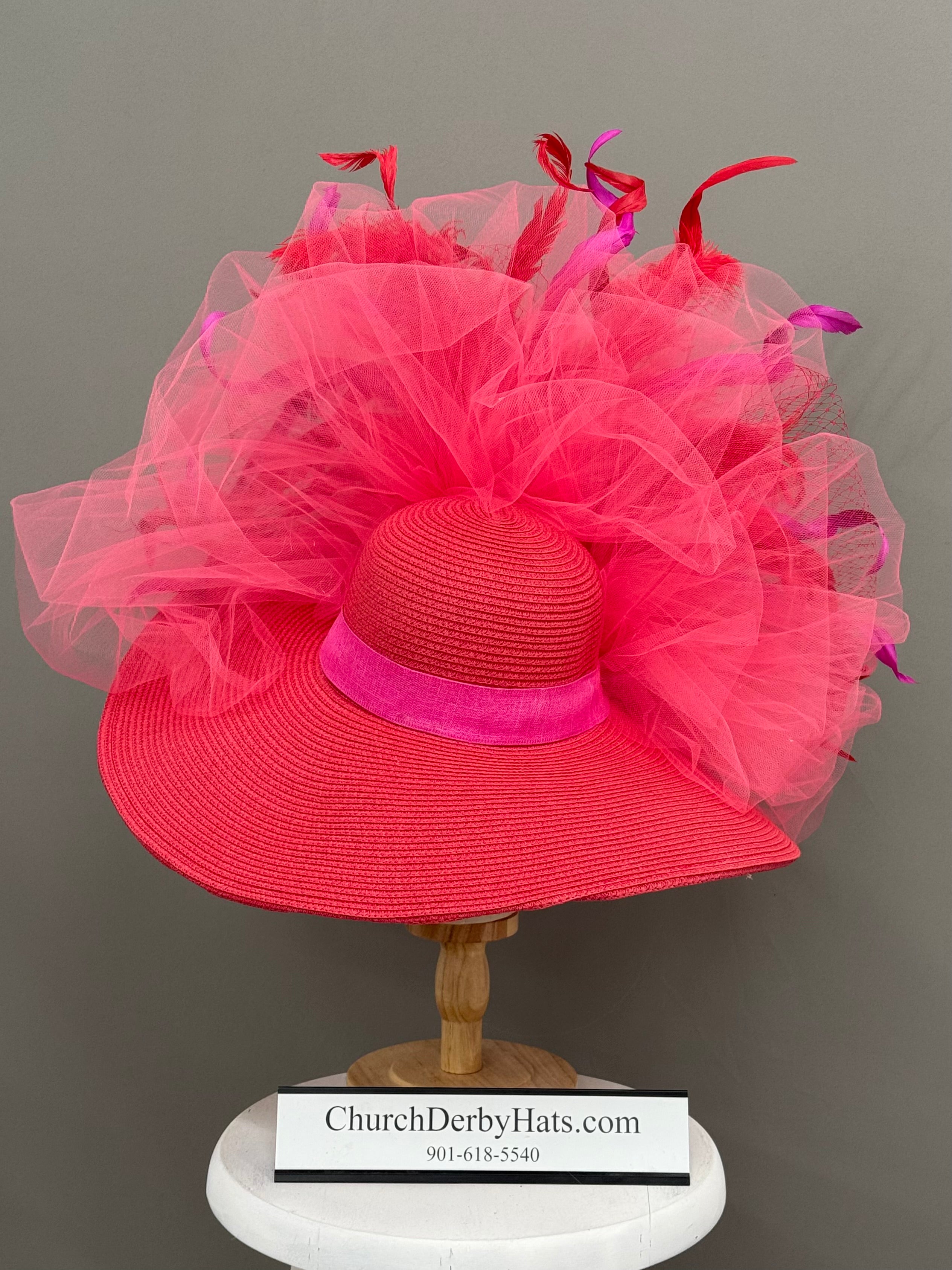 Seraphina - Church Derby Hat