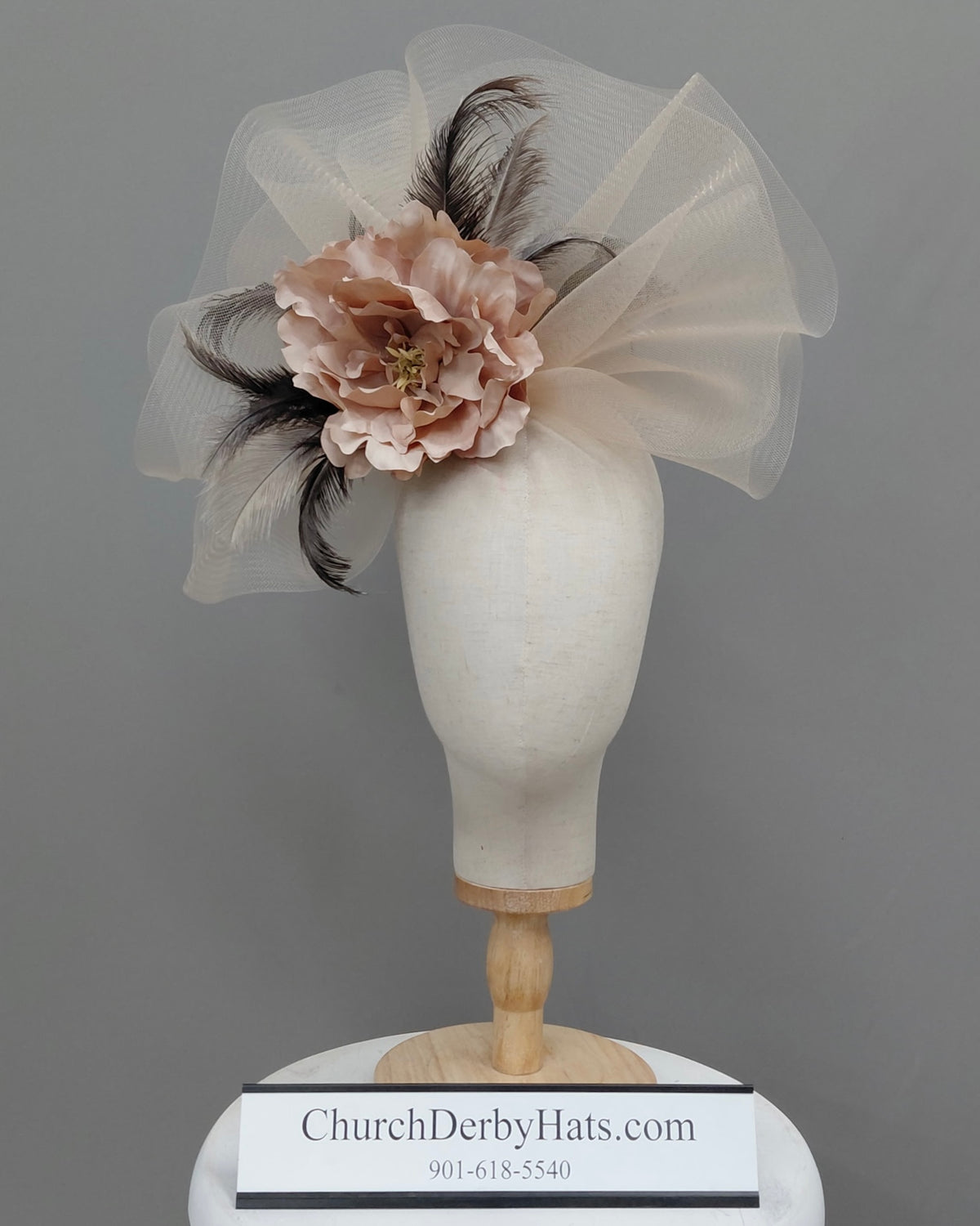 Vicki Fascinator on Headband