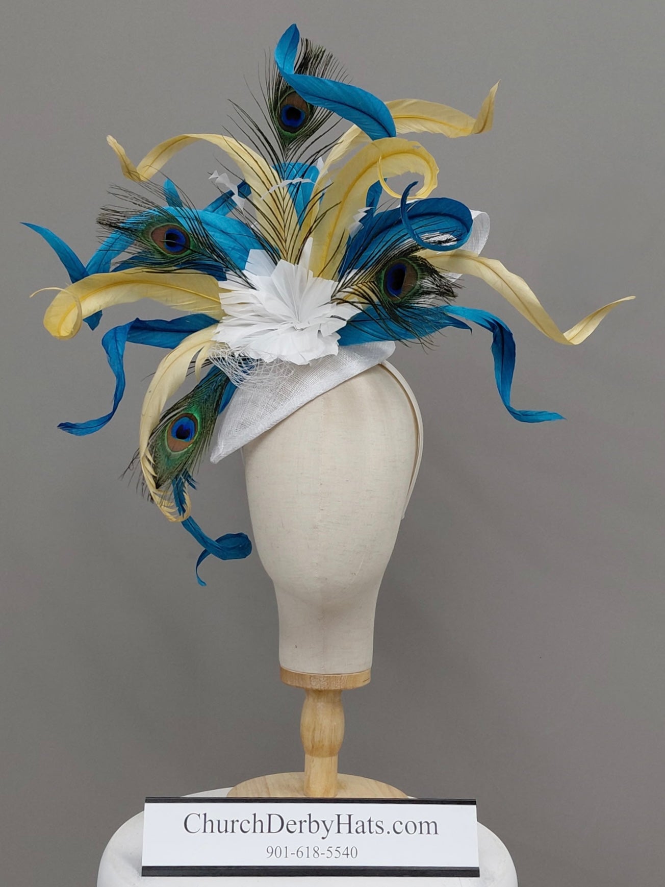 Silvia - Kentucky Derby Fascinator Hat