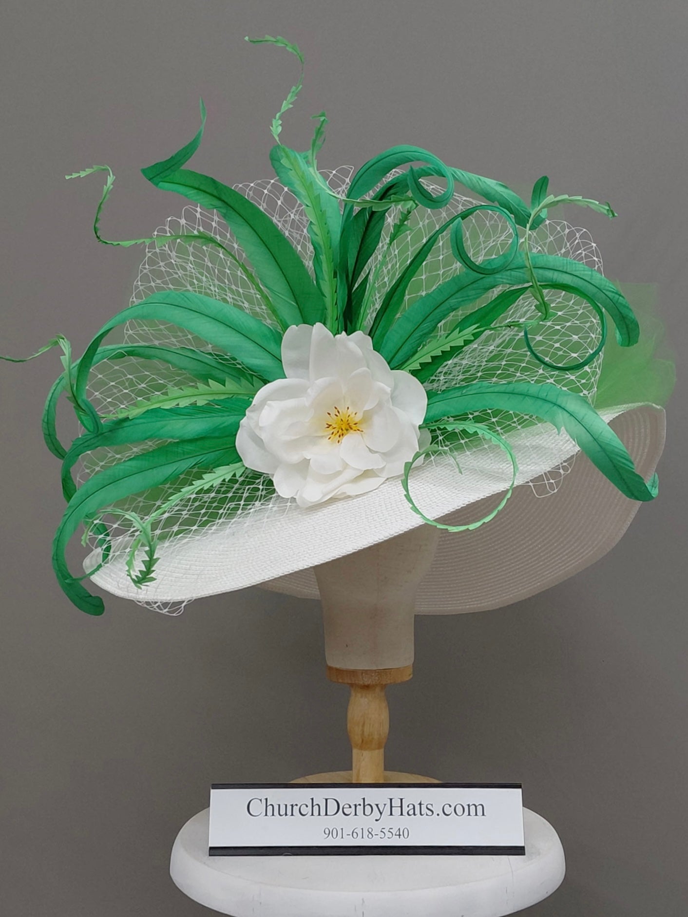 Serena Green - Kentucky Derby Hat