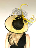 Blackeyed Susan Preakness Kentucky Derby Hat Hatinator Fascinator
