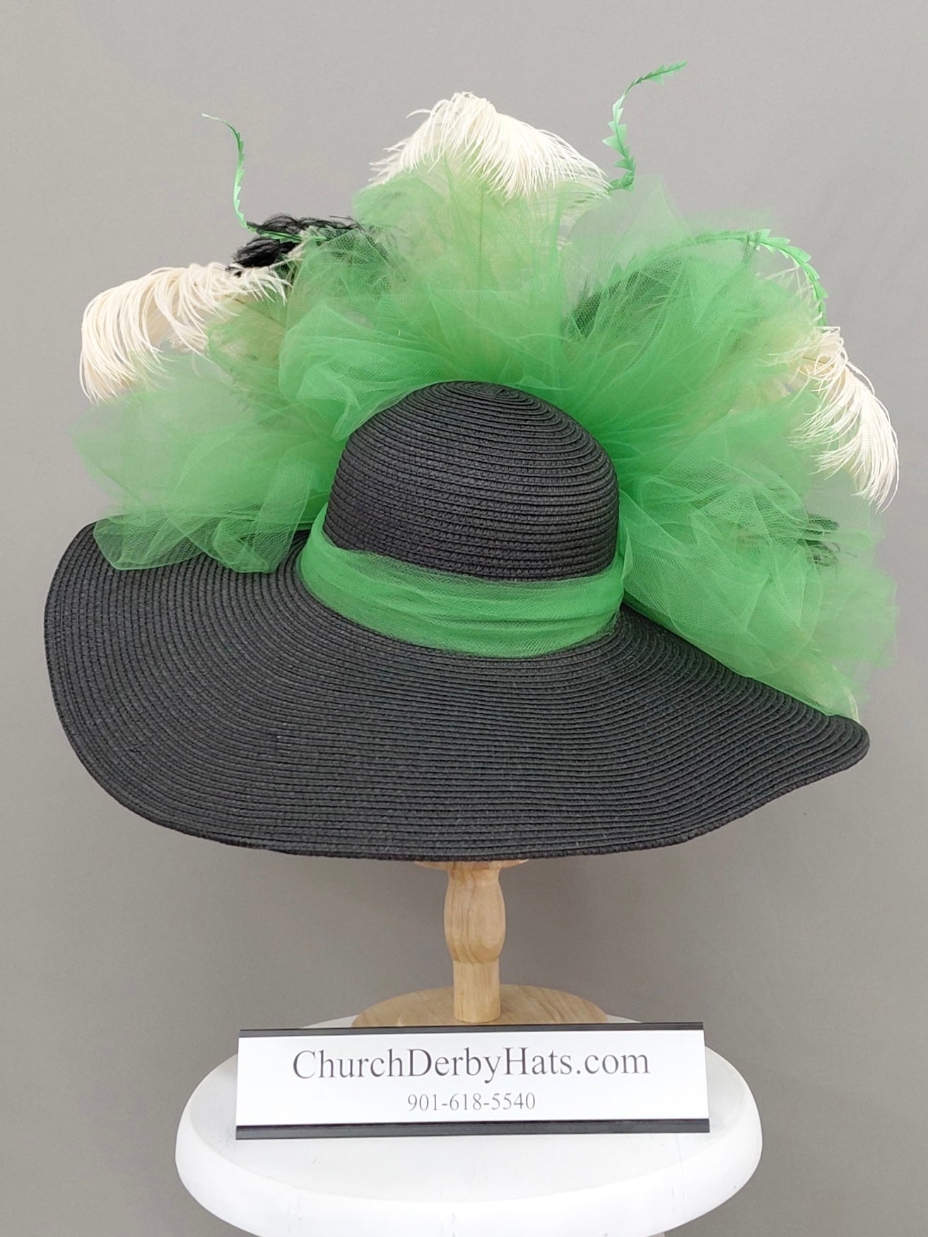 Shirley - Kentucky Derby Hat - Church Hat