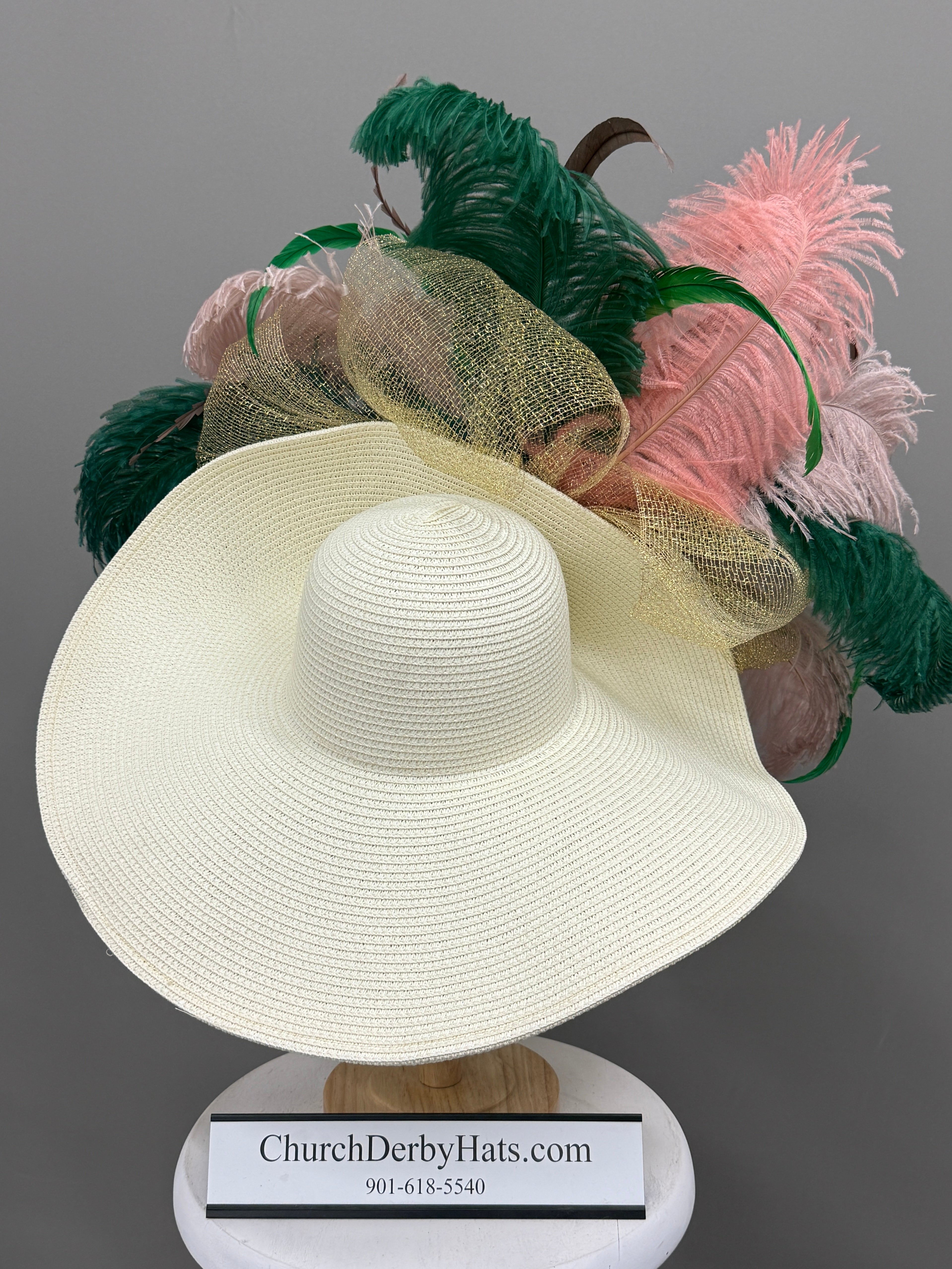 Agate - Kentucky Derby Hat