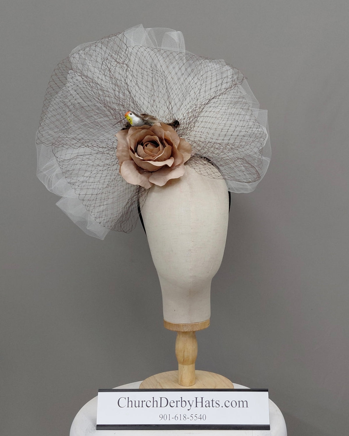 Obera - Kentucky Derby Fascinator on Headband