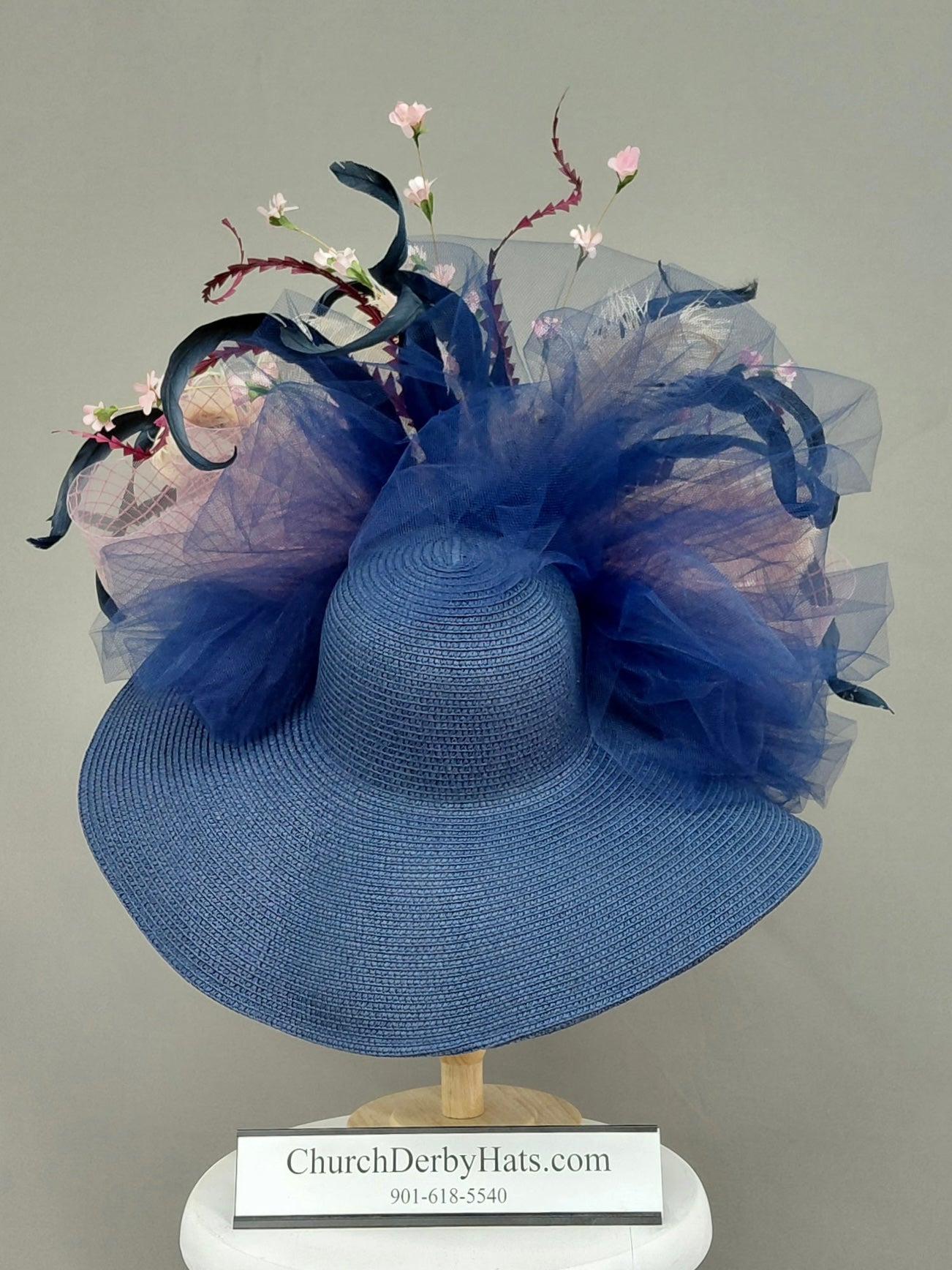 Night Garden - Kentucky Derby Hat