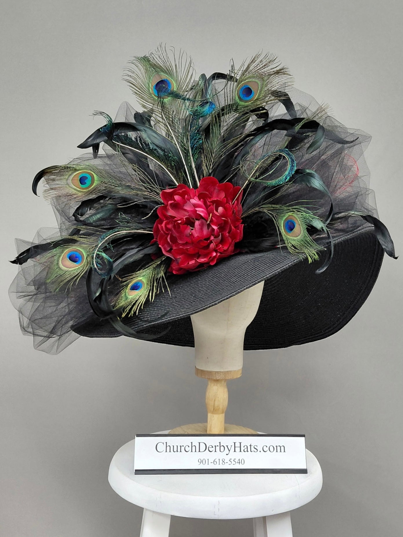 Check Mate - Kentucky Derby Hat - Church Hat
