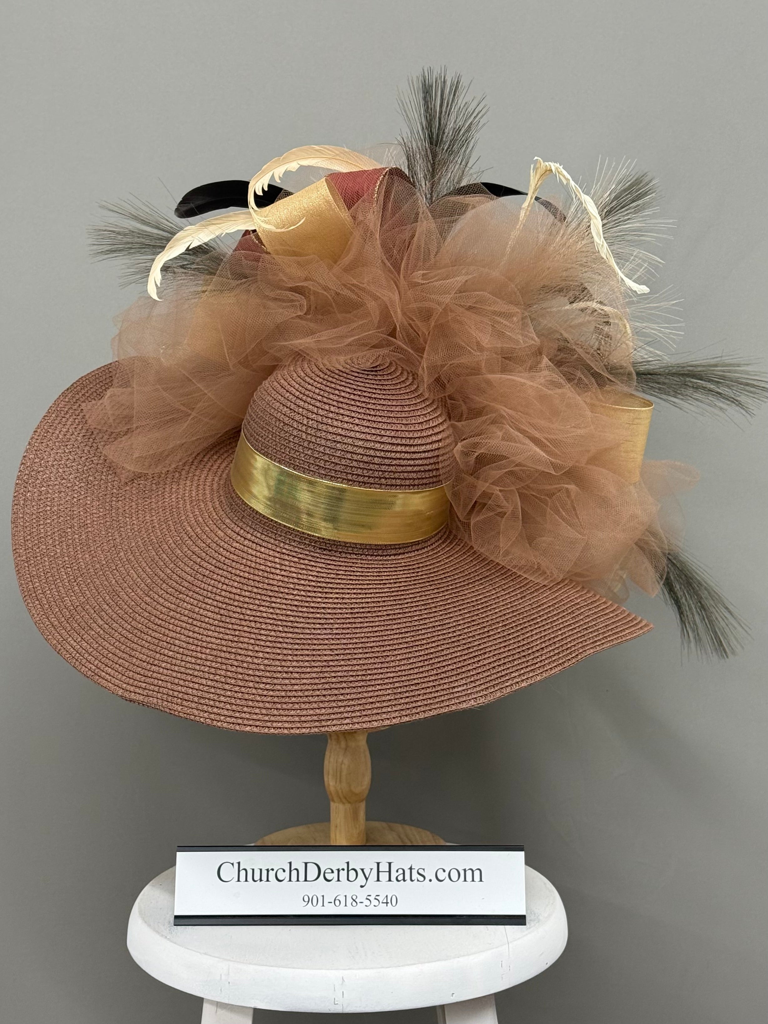 Fern - Kentucky Derby Hat