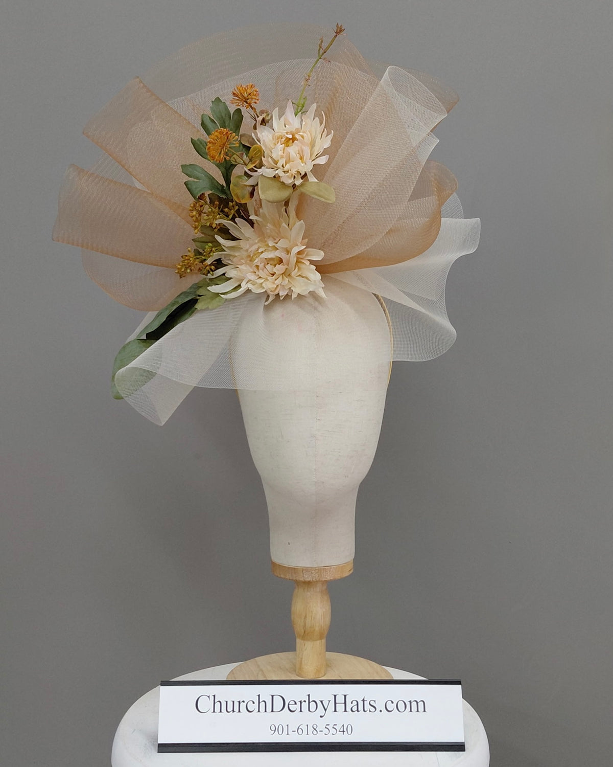 Sandie Fascinator on Headband
