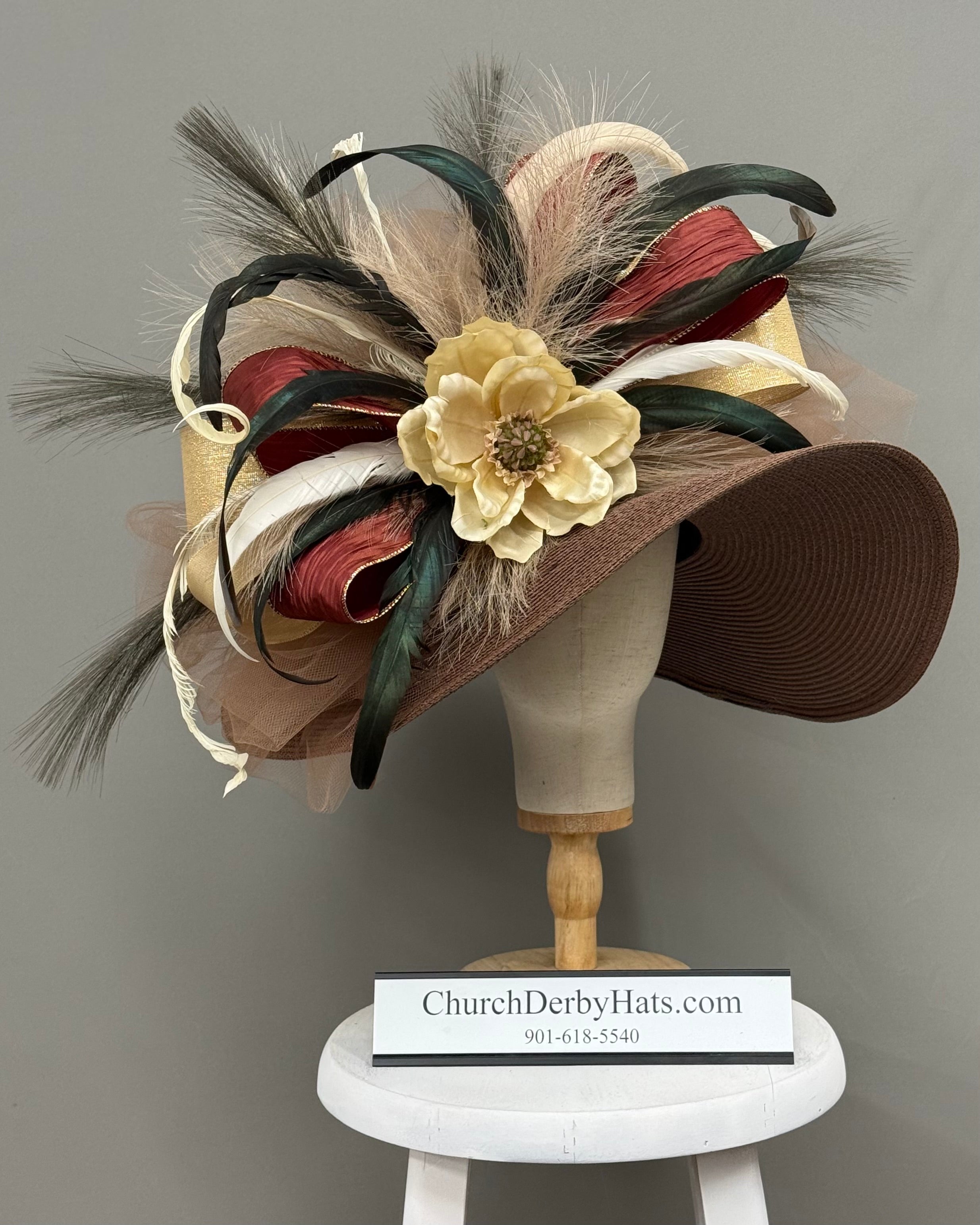 Fern - Kentucky Derby Hat