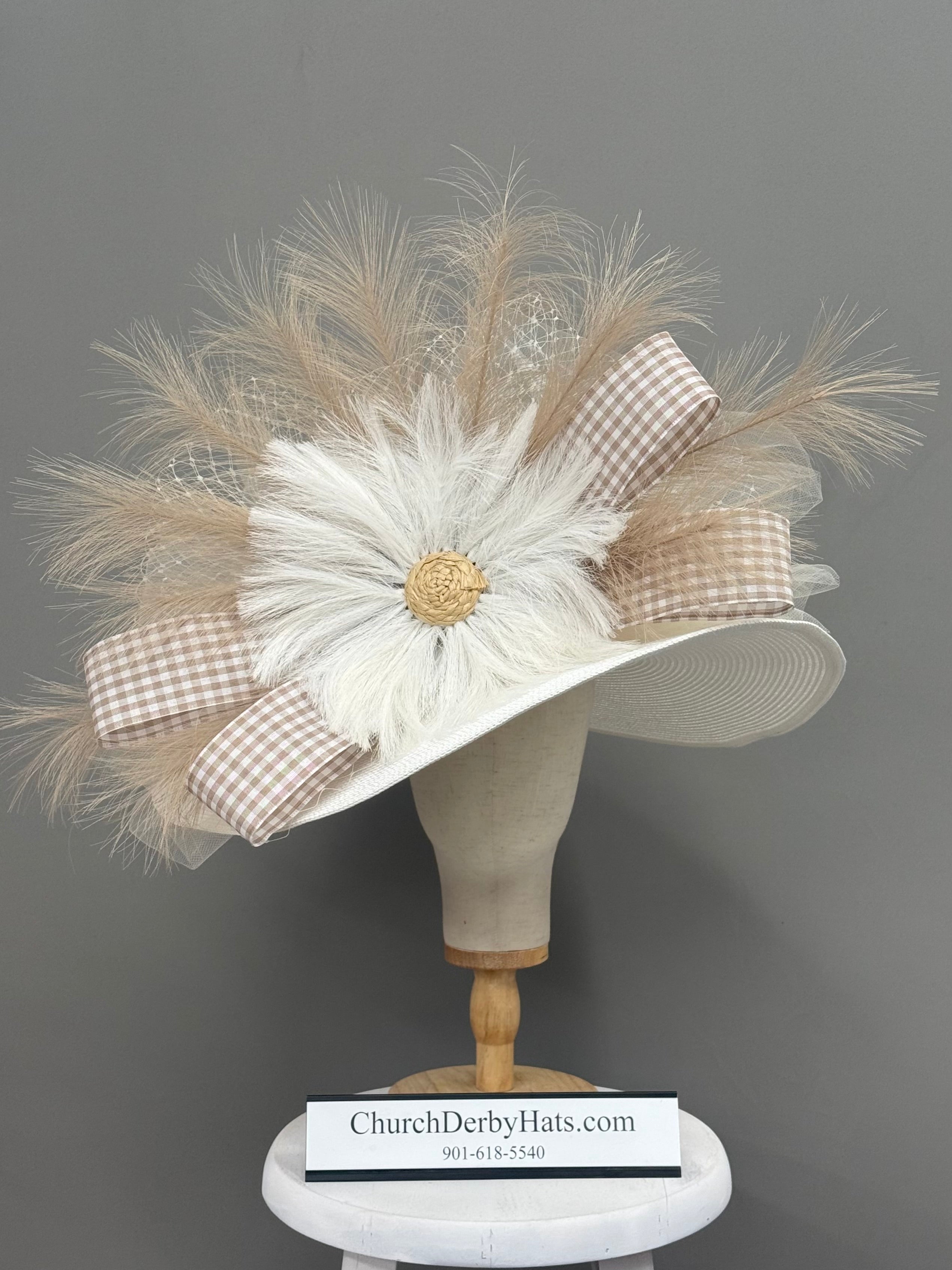 Sasha - Kentucky Derby Hat - Church Hat