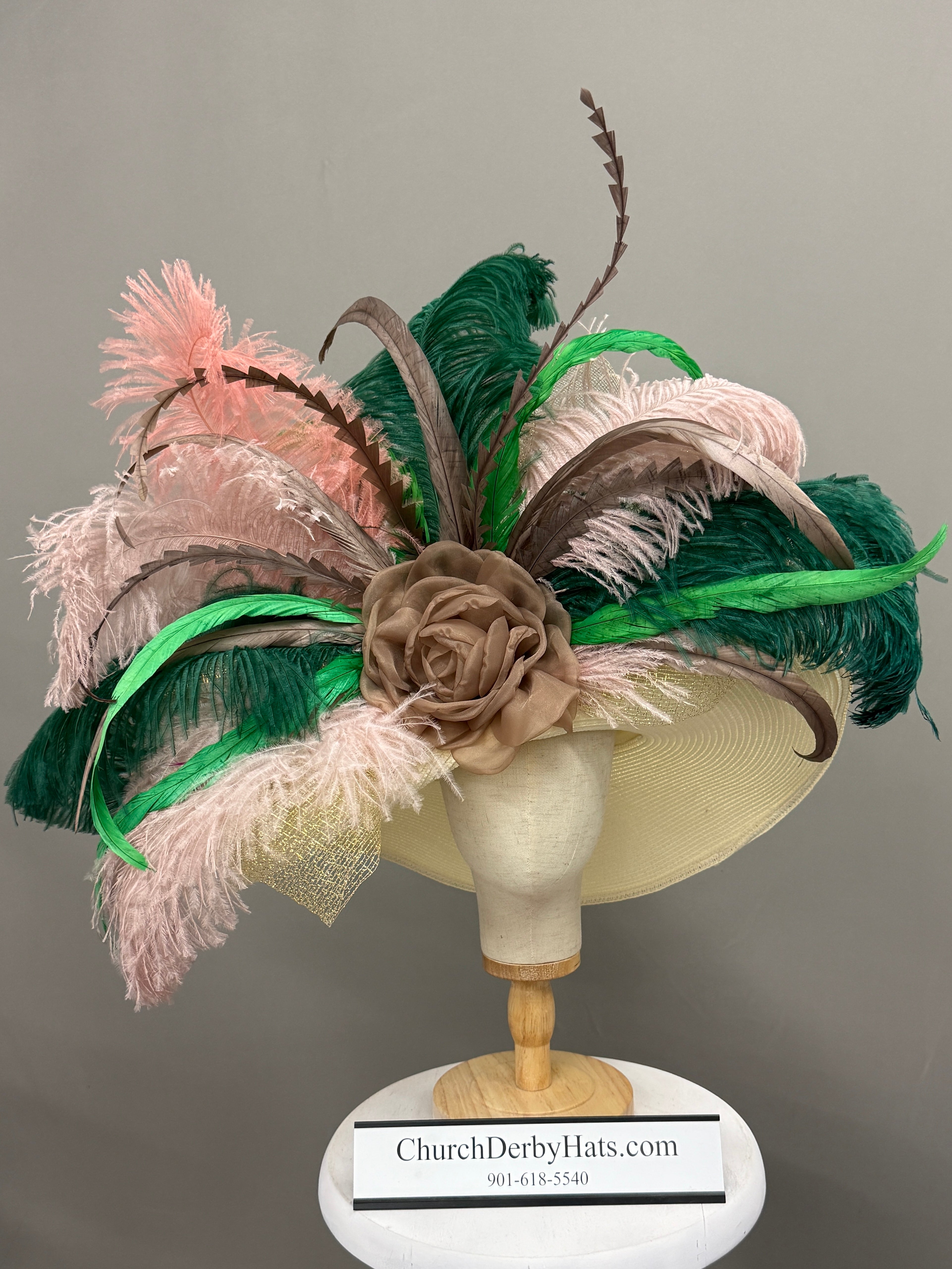 Agate - Kentucky Derby Hat