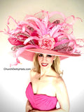 Stand by Me Pink Kentucky Derby Hats