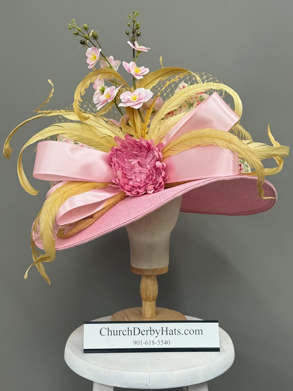 Pristine Pink - Kentucky Derby Hat