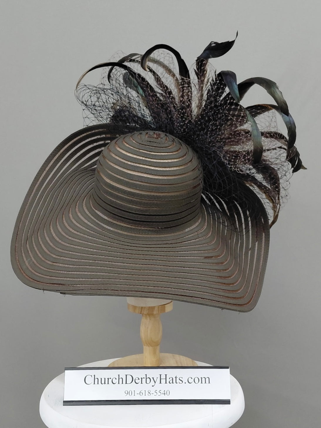 Emiline - Church Derby Hat