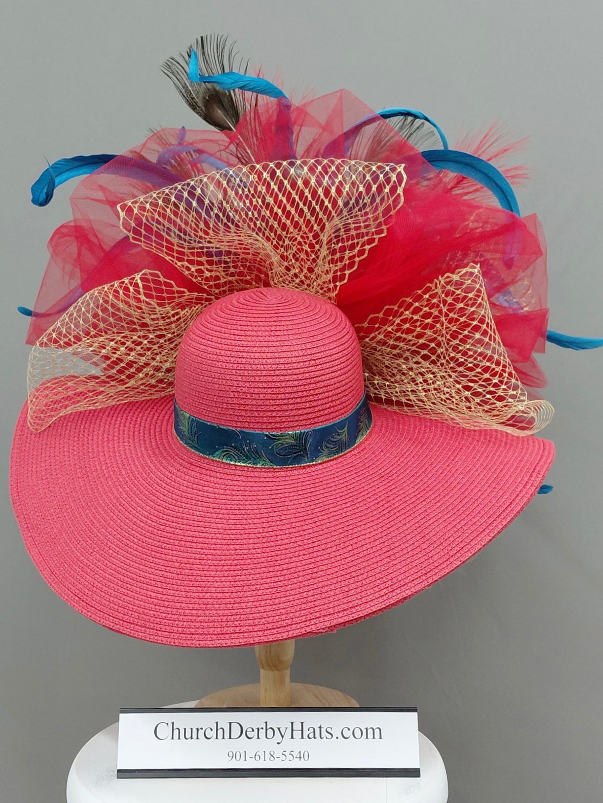 Something Blue - Kentucky Derby Hat