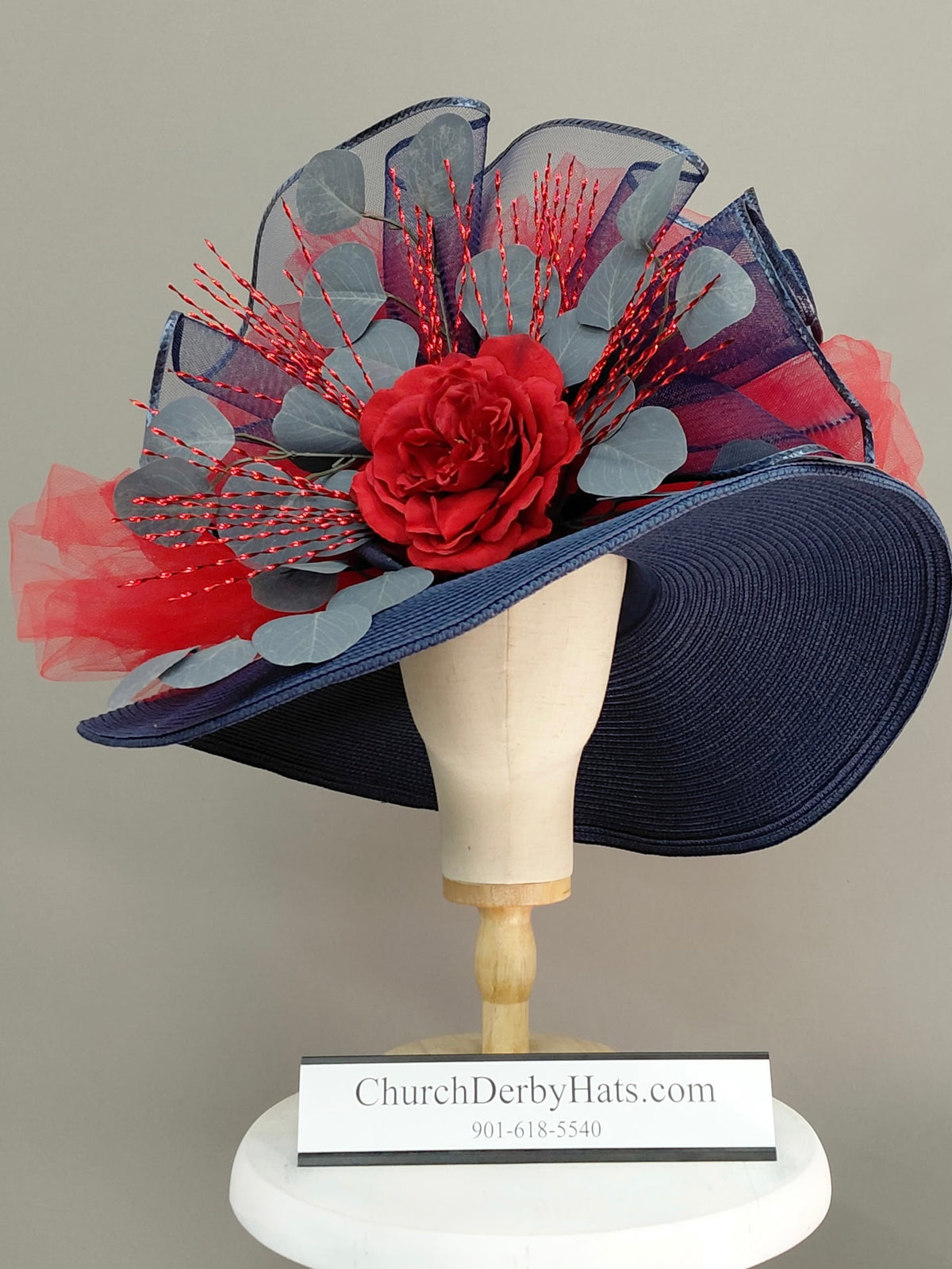 Rainey - Kentucky Derby Hat - Church Hat