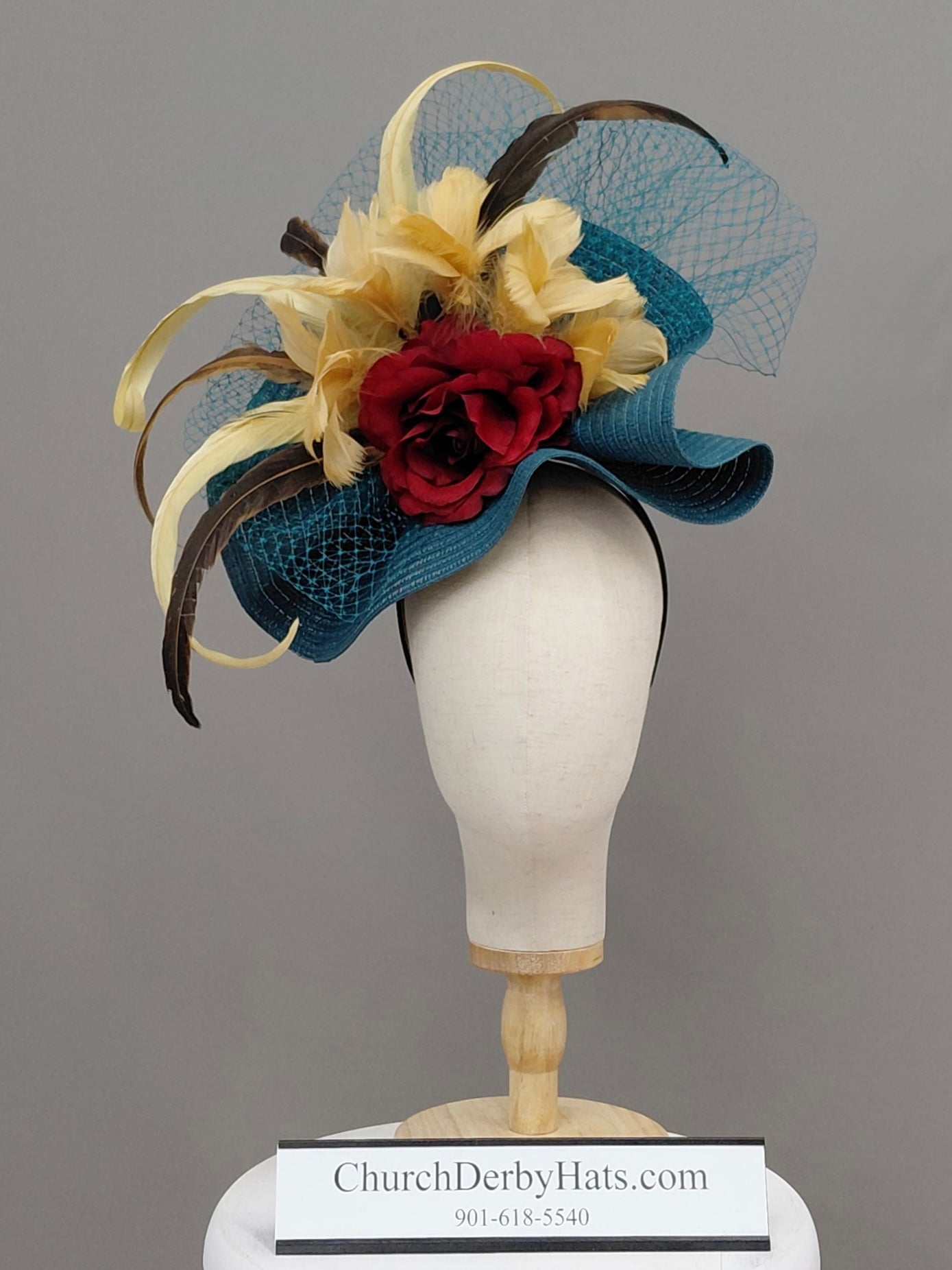 Nora - Kentucky Derby Fascinator Hat
