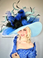 Rachel Blue Kentucky Derby Hat