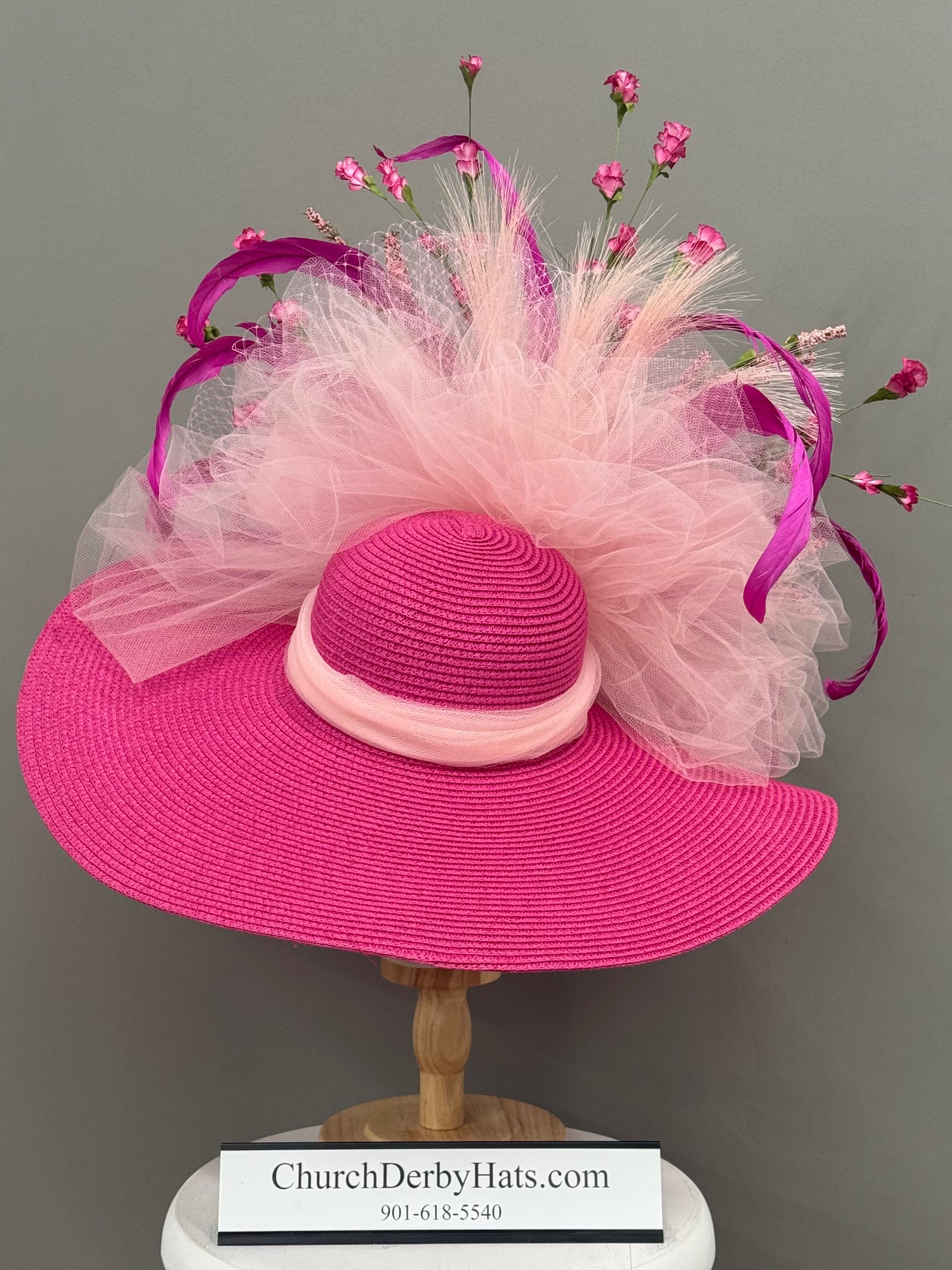 Kentucky Oaks - Kentucky Derby Hat - Church Derby Hat