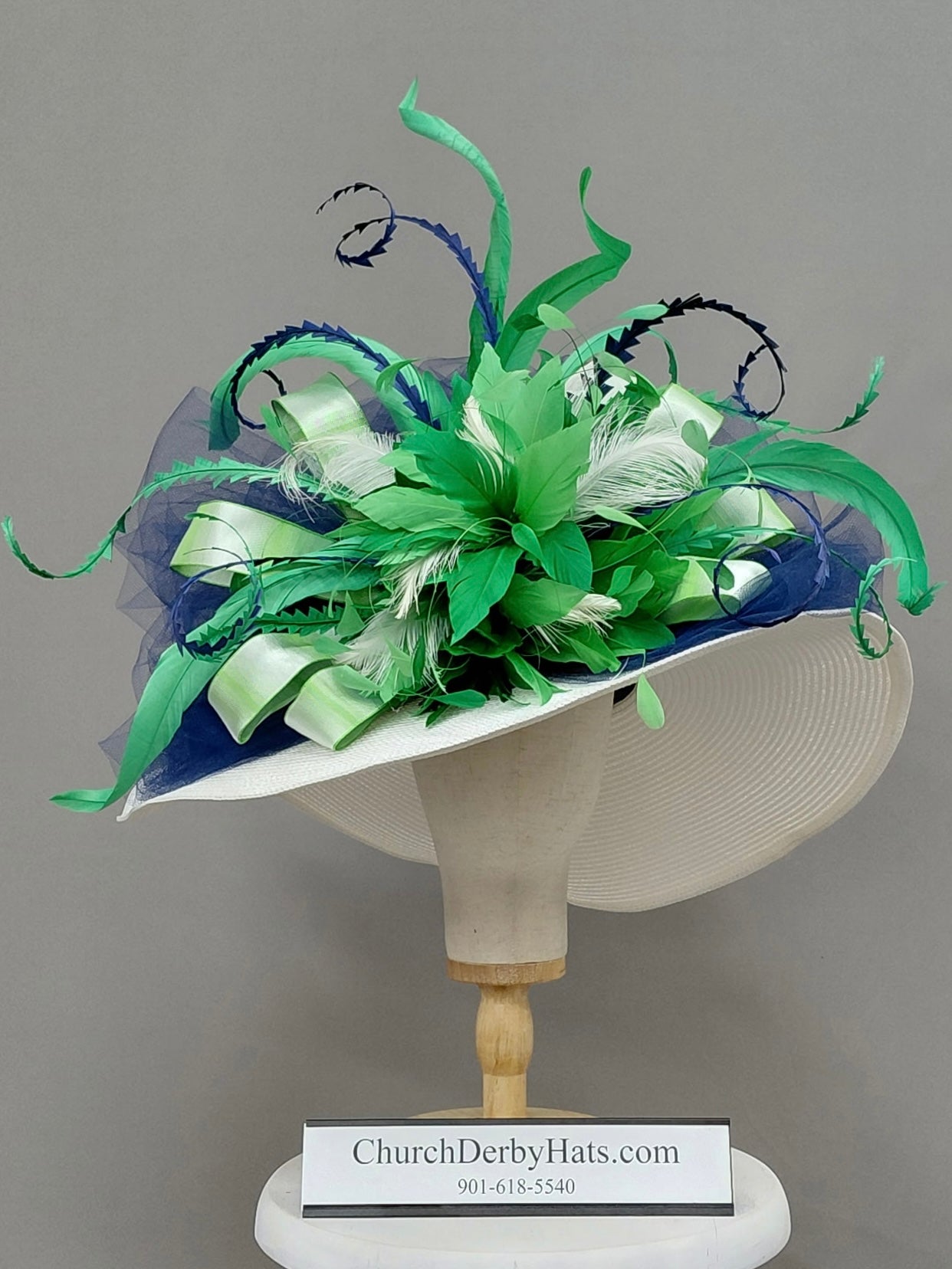Envy - Kentucky Derby Hat - Church Hat