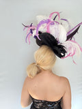 Lauren Purple Fascinator