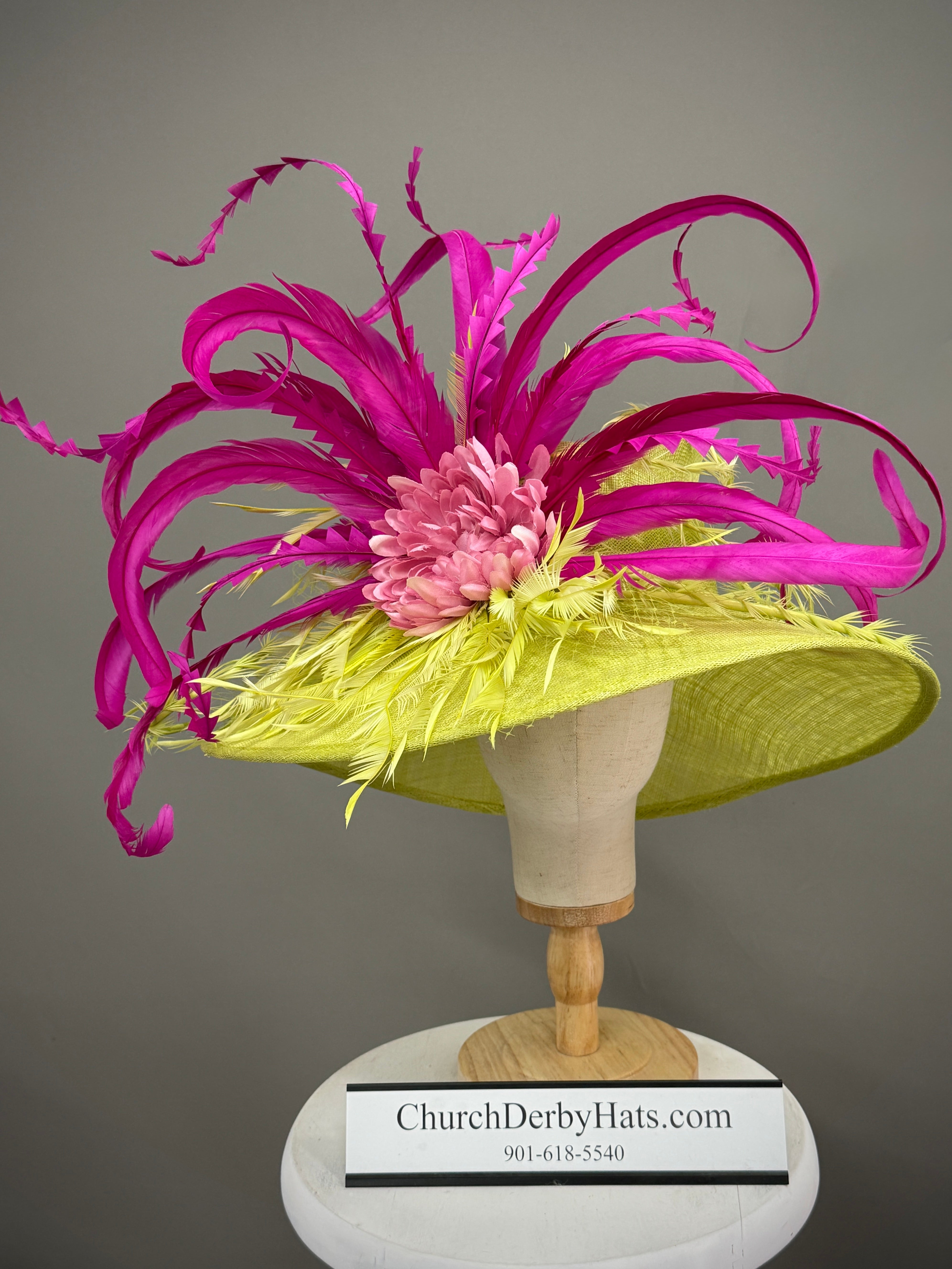 Strawberry Margarita - Kentucky Derby Hat