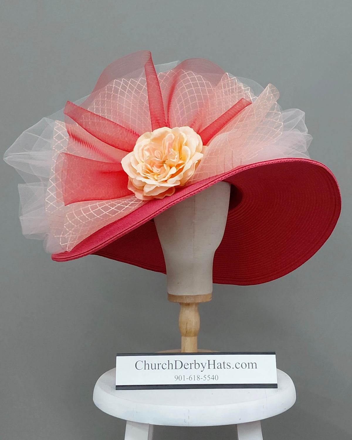 Firecracker - Kentucky Derby Hat - Church Hat