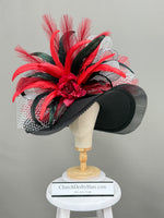 Classic Derby Red Black Silver
