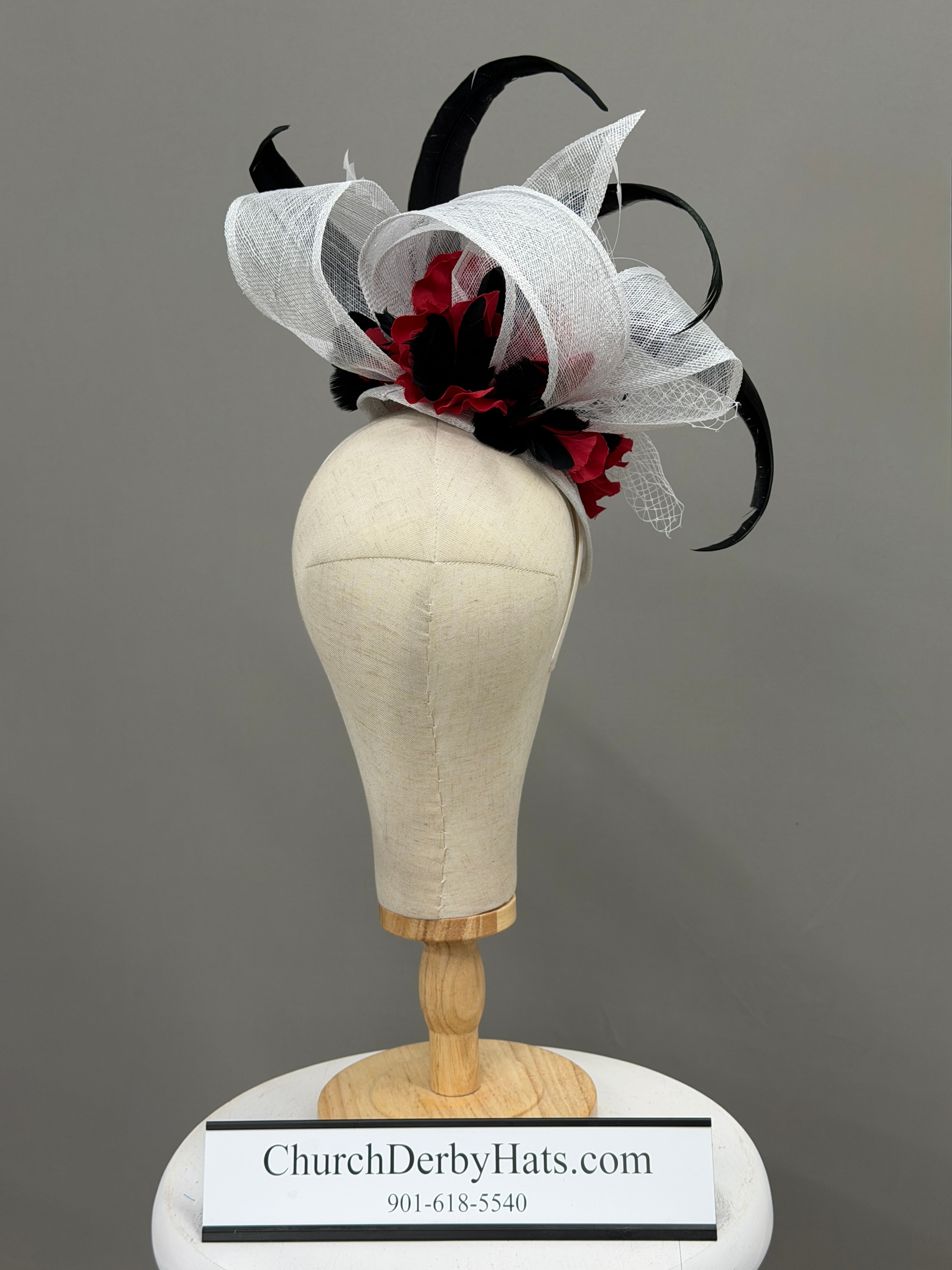 Esmeralda Fascinator - Kentucky Derby Hat