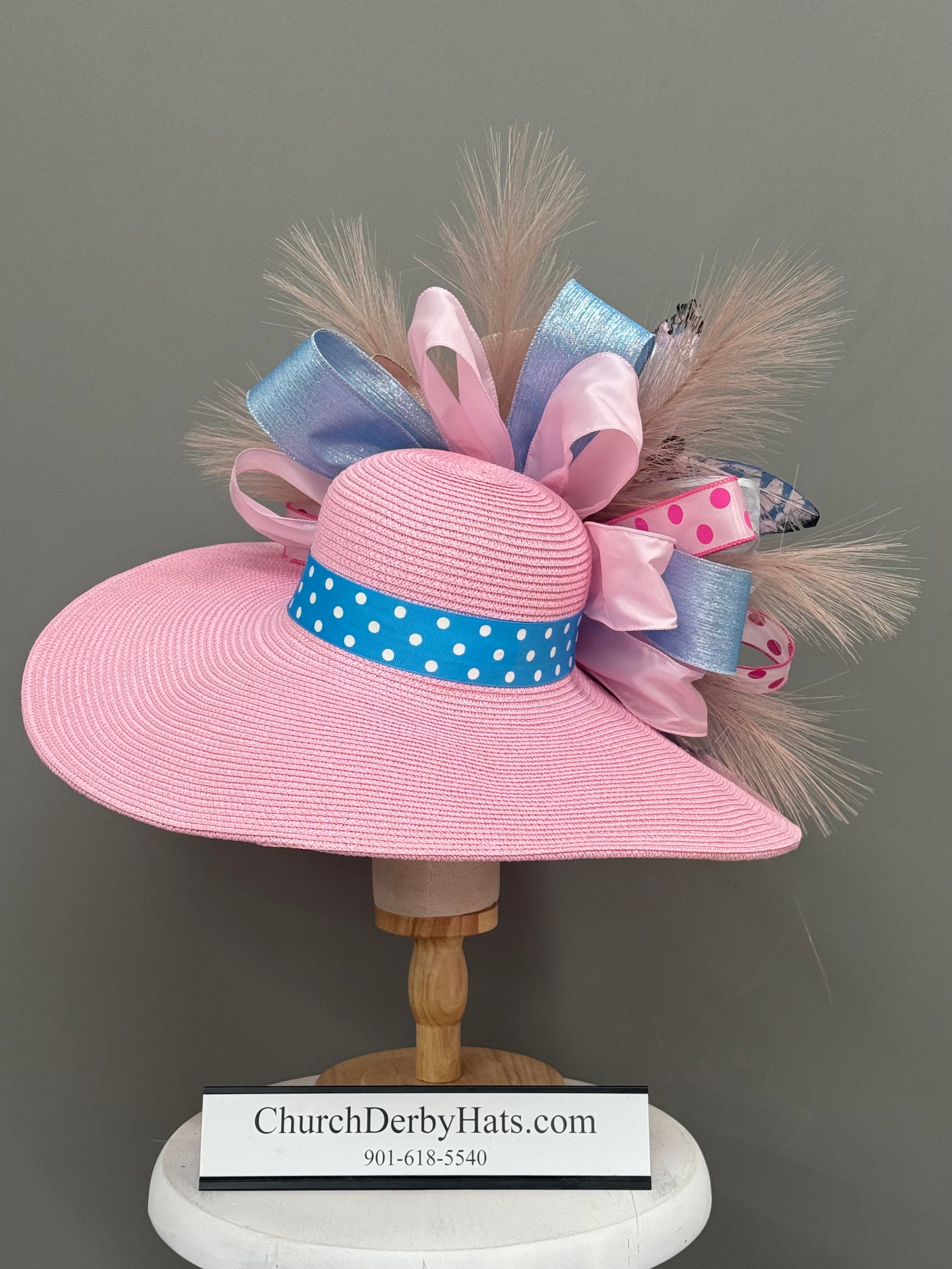 Dolly Butterfly - Kentucky Derby Hat - Church Hat