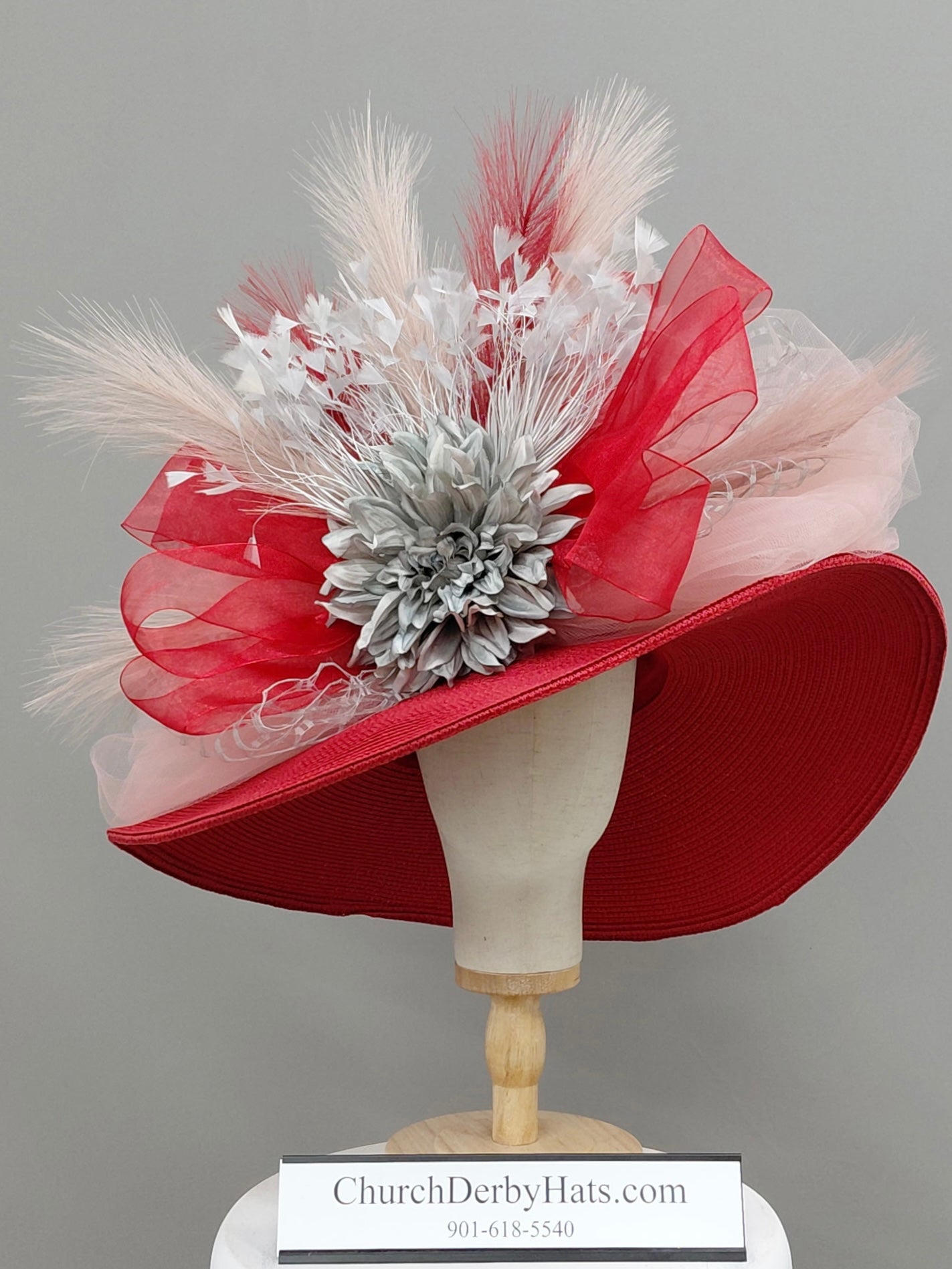 Power Hat - Kentucky Derby Hat - Church Hat