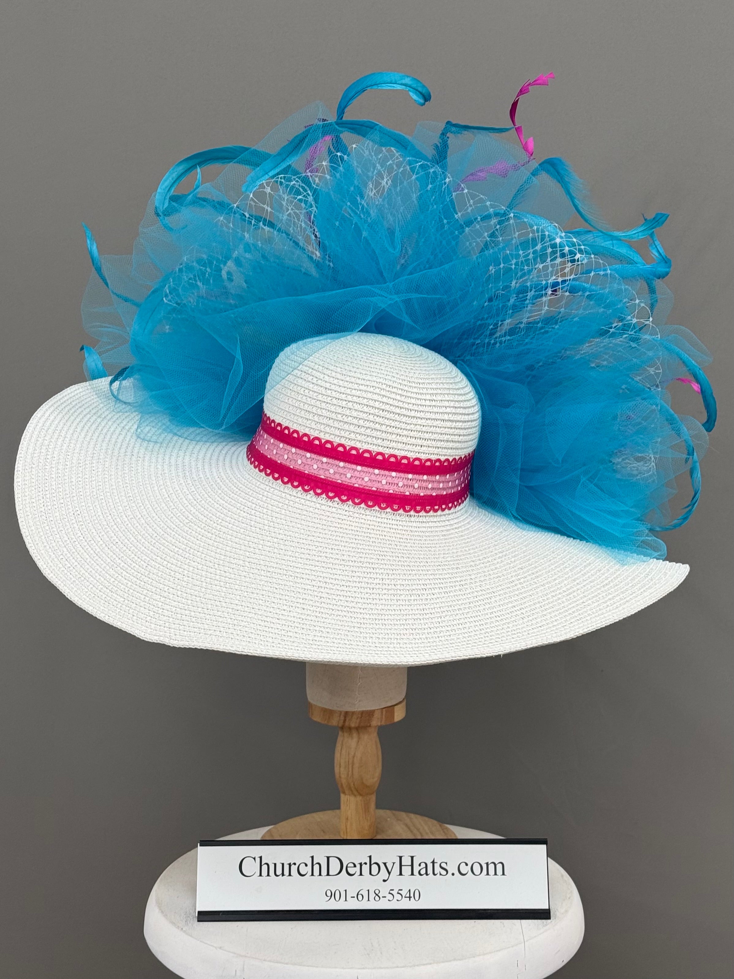 Sarah - Kentucky Derby Hat - Church Hat