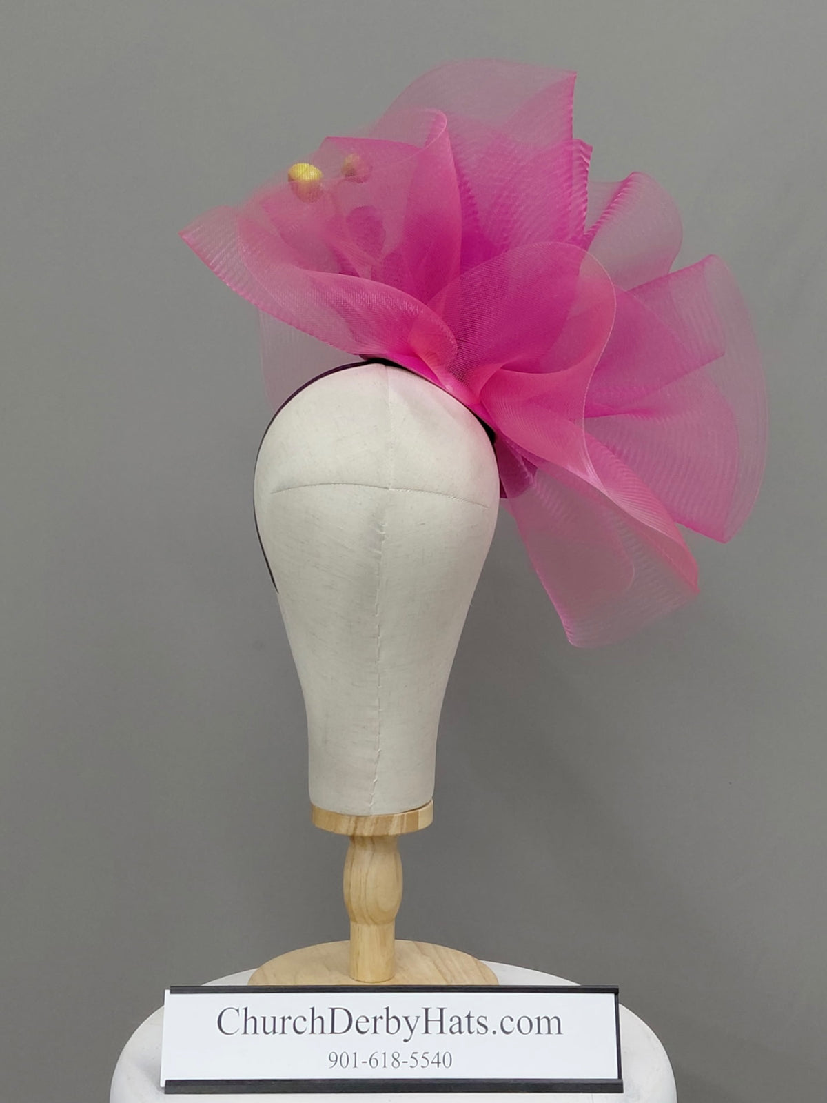 Orchid Fascinator - Kentucky Derby Hat - Church Hat