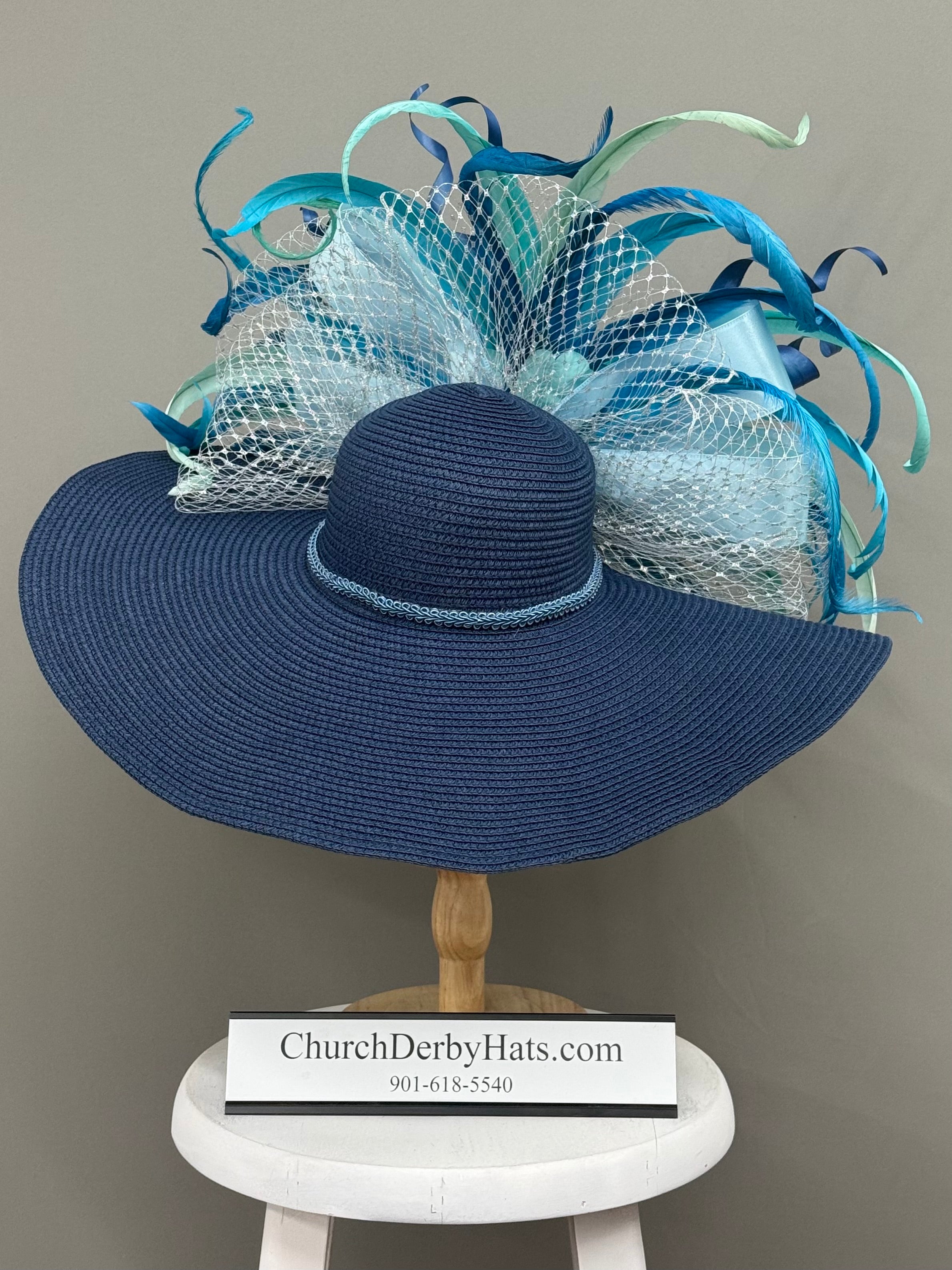 Racing Fashion Hat - Kentucky Derby Hat