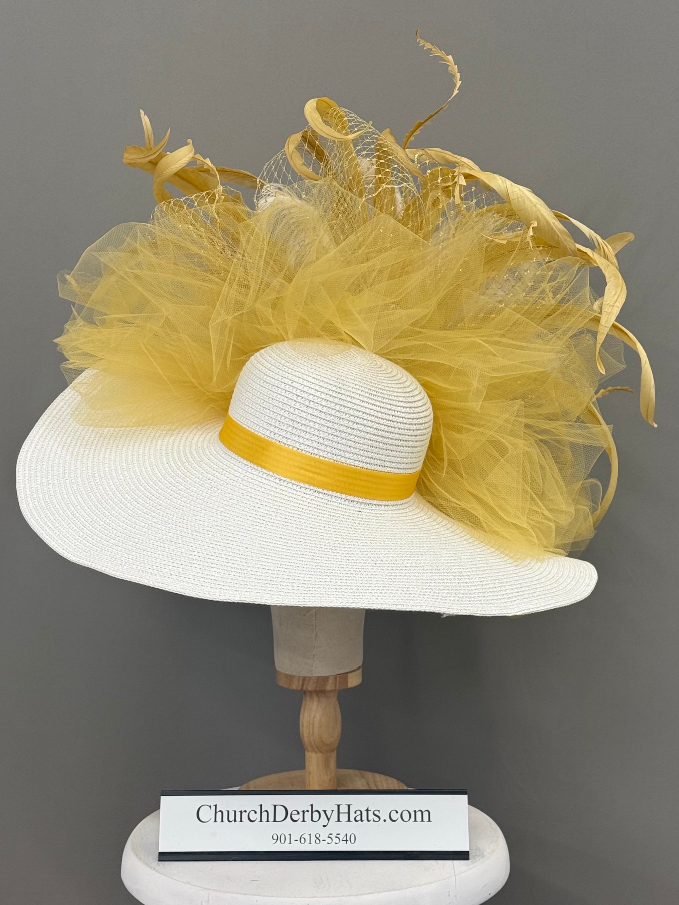 Buttercup - Kentucky Derby Hat