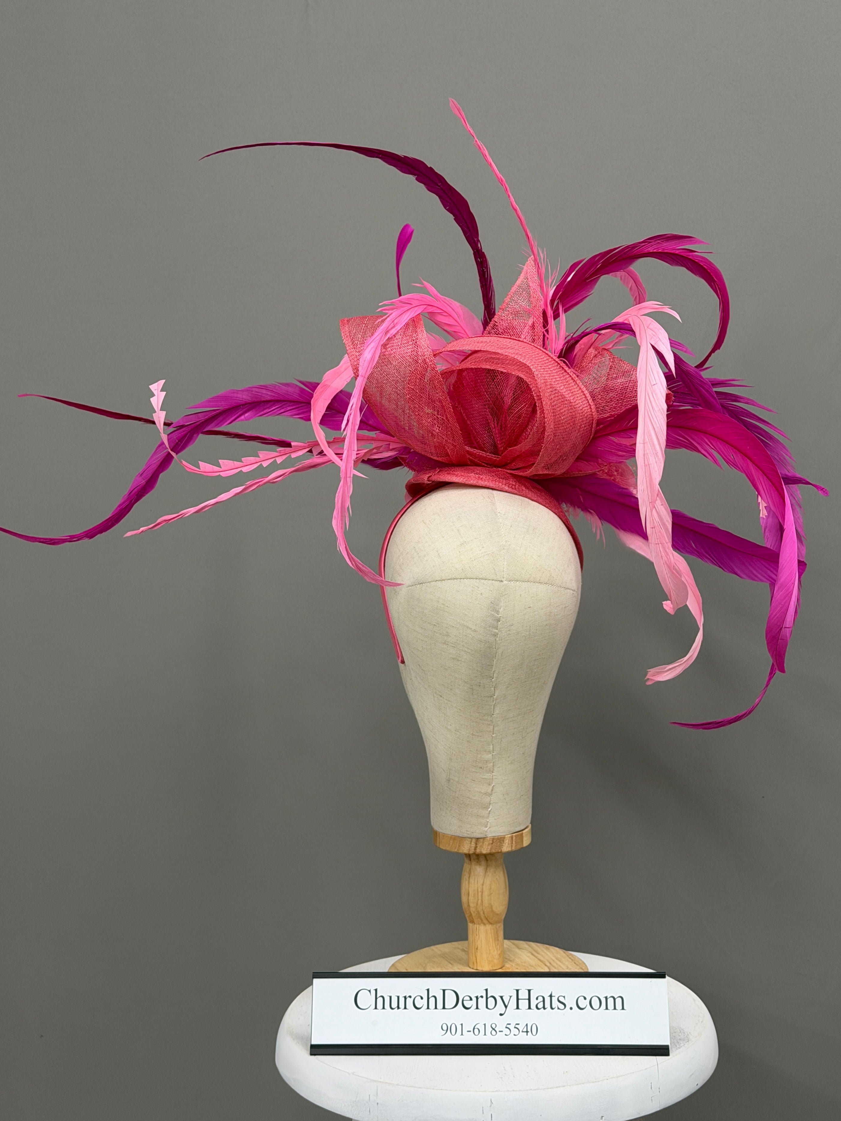 Oaks Lily Fascinator by Vance - Kentucky Derby Hat