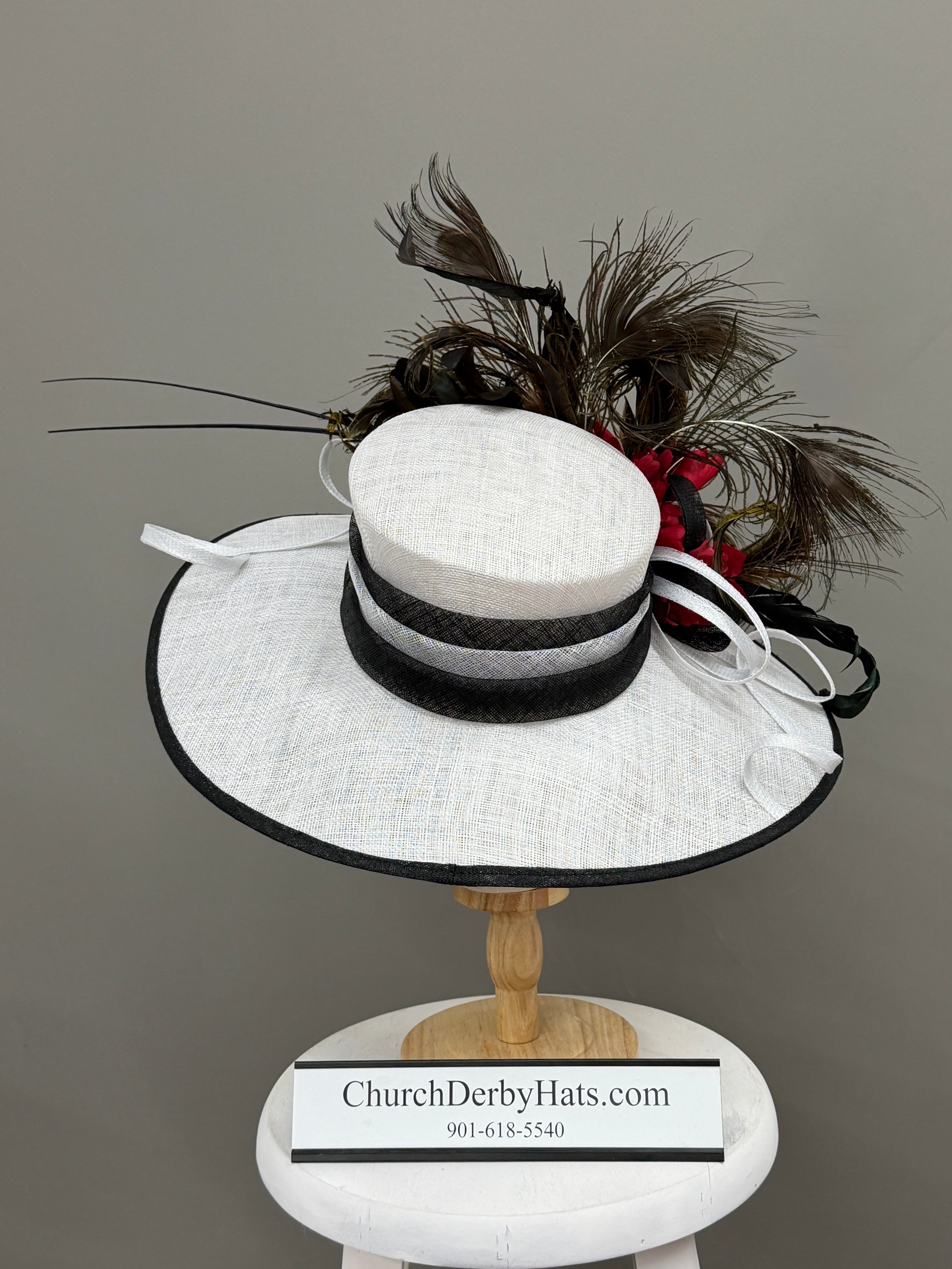 Adreana - Church Derby Hat