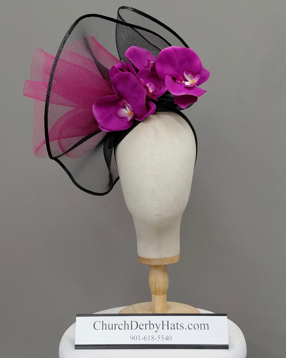 Monica Fascinator on Headband
