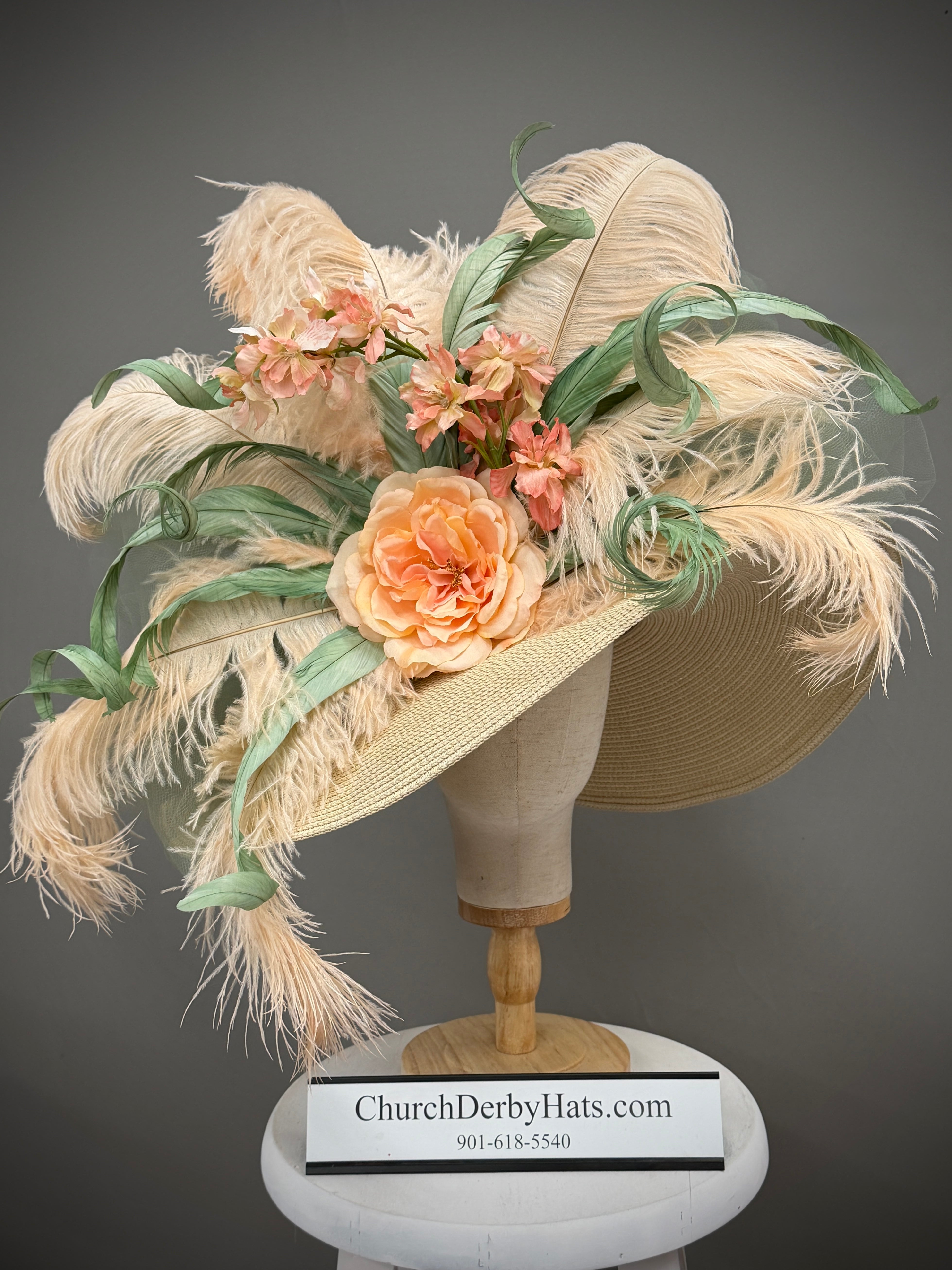 Peaches - Kentucky Derby Hat