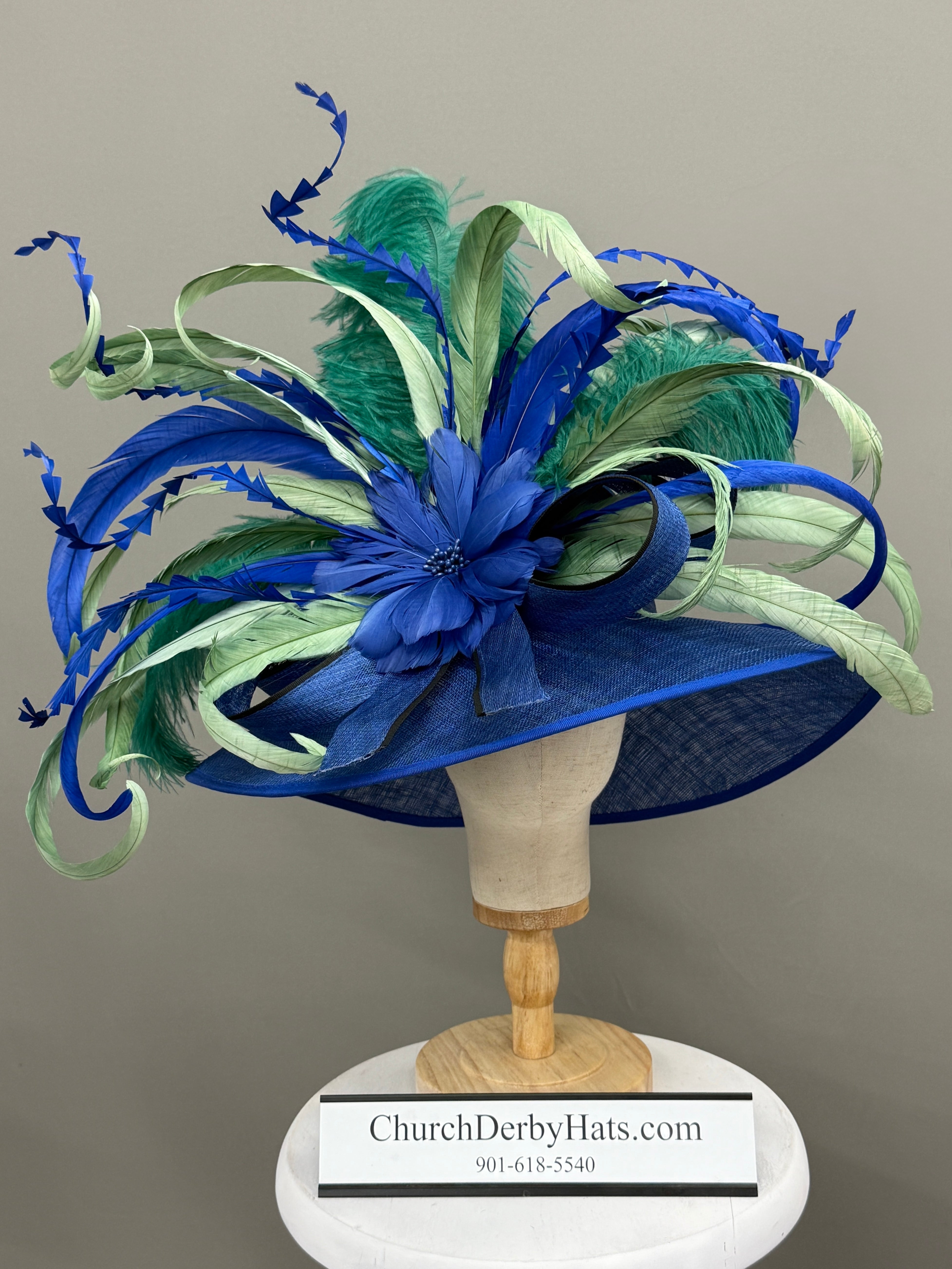 Royal Green - Church Derby Hat