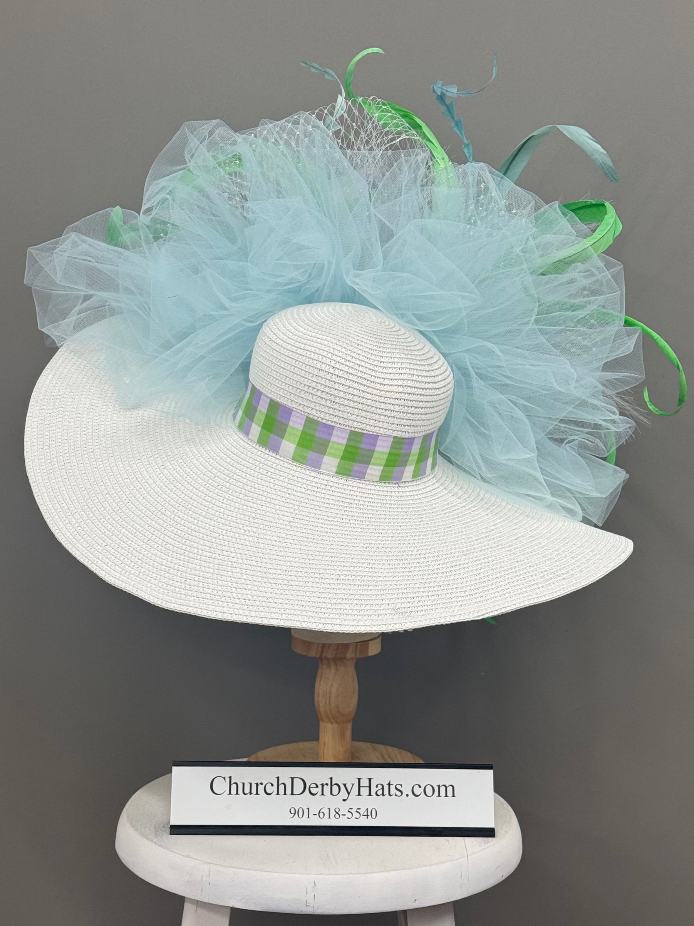 World Cup - Kentucky Derby Hat - Church Hat