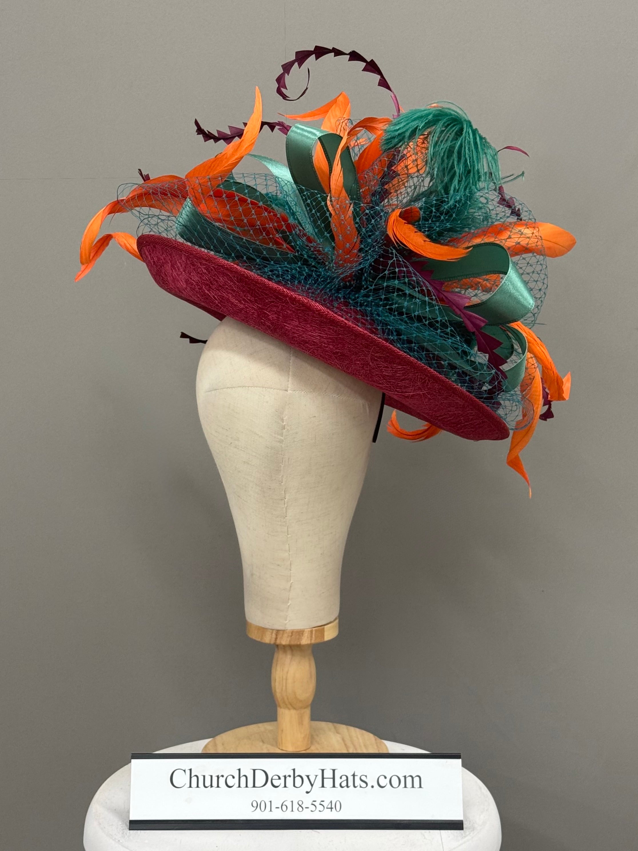 Amberleigh Fascinator - Kentucky Derby Hat