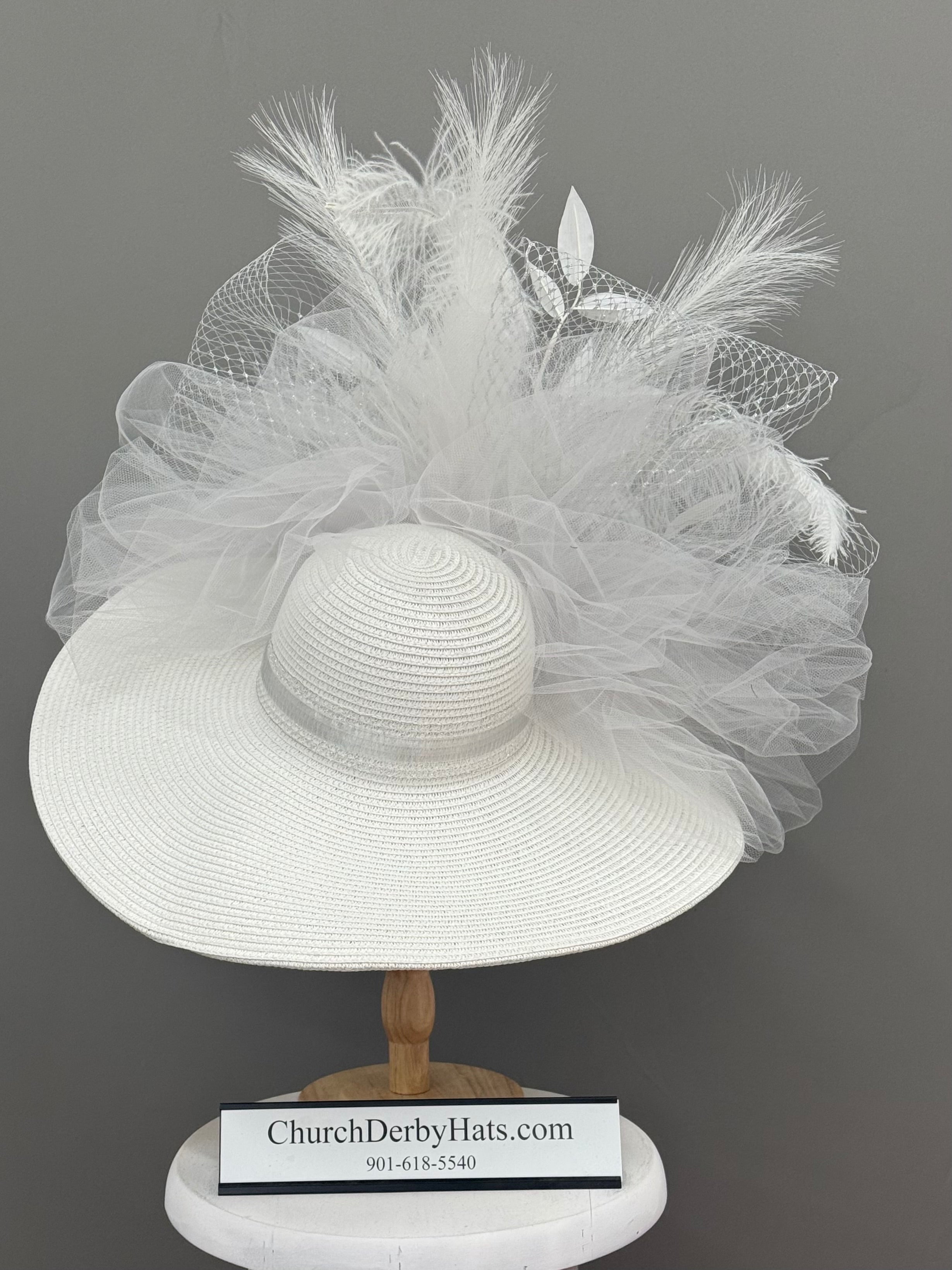 Wonderland - Church Derby Hat