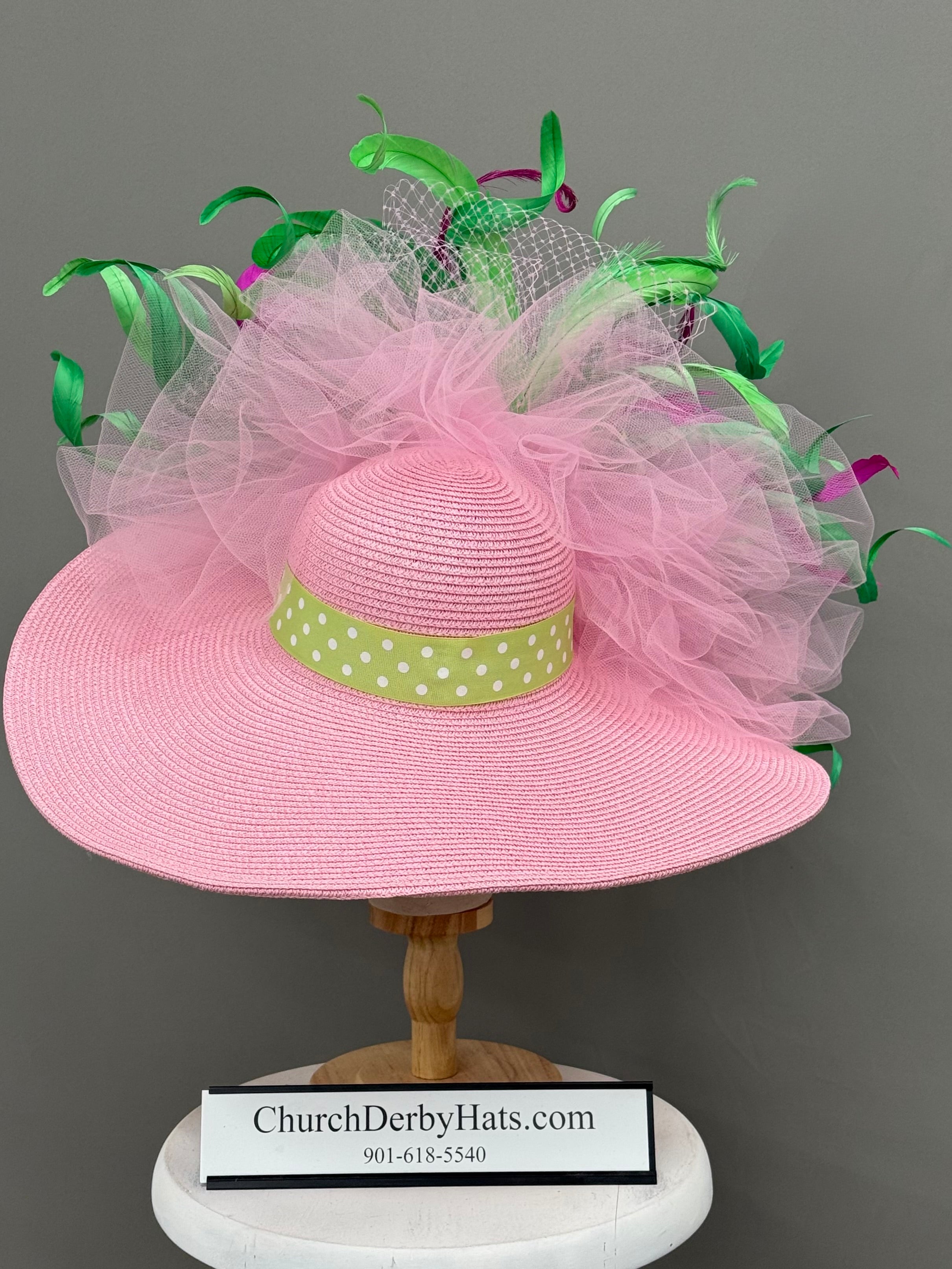 Tuscany - Kentucky Derby Hat - Church Hat