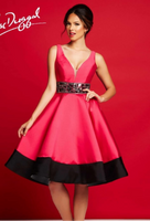 Mac Duggal dress hot pink size 2